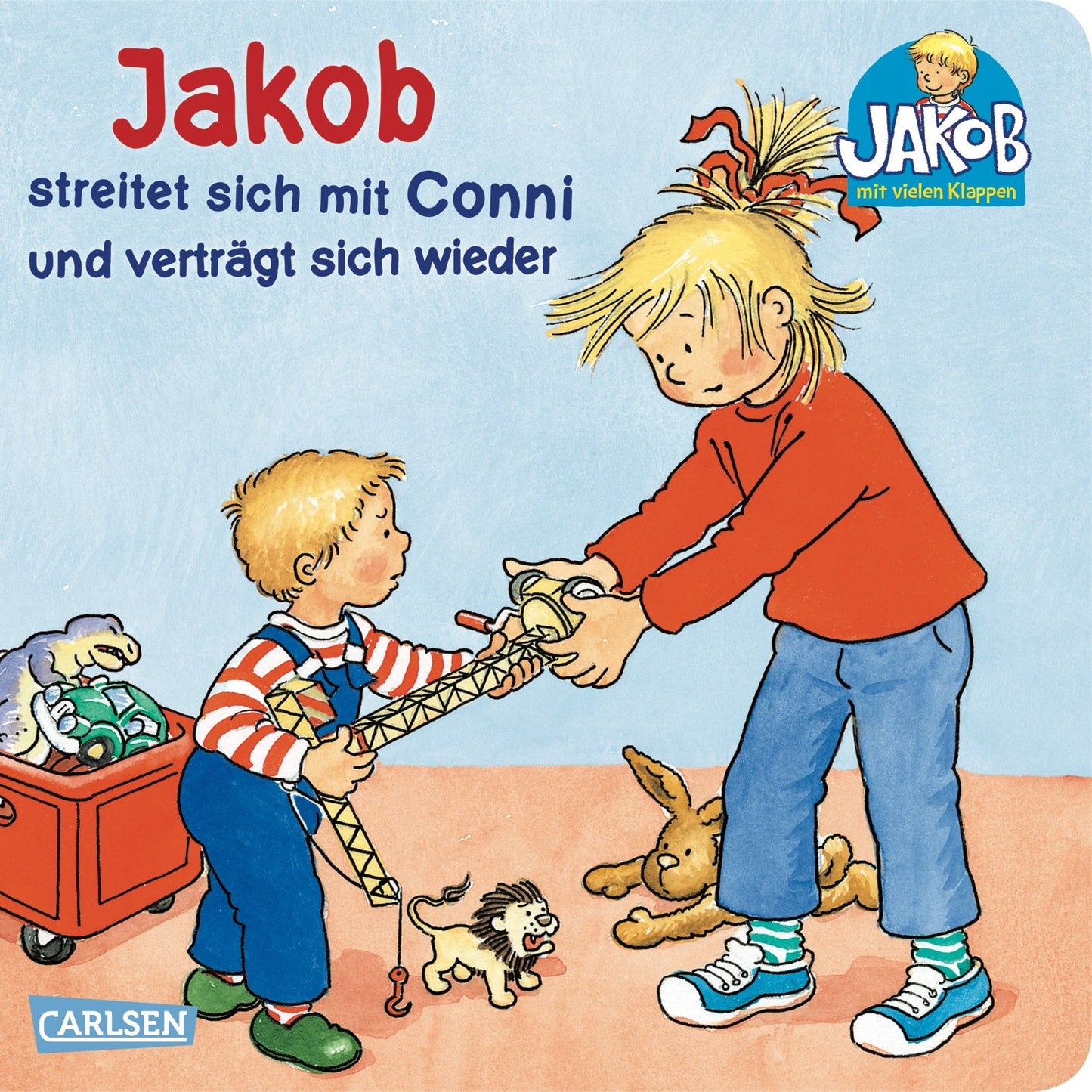 Jakob streitet sich mit Conni und verträgt sich wieder: Pappbilderbuch über Streit und Versöhnung ab 2 Jahren (Kleiner Jakob)