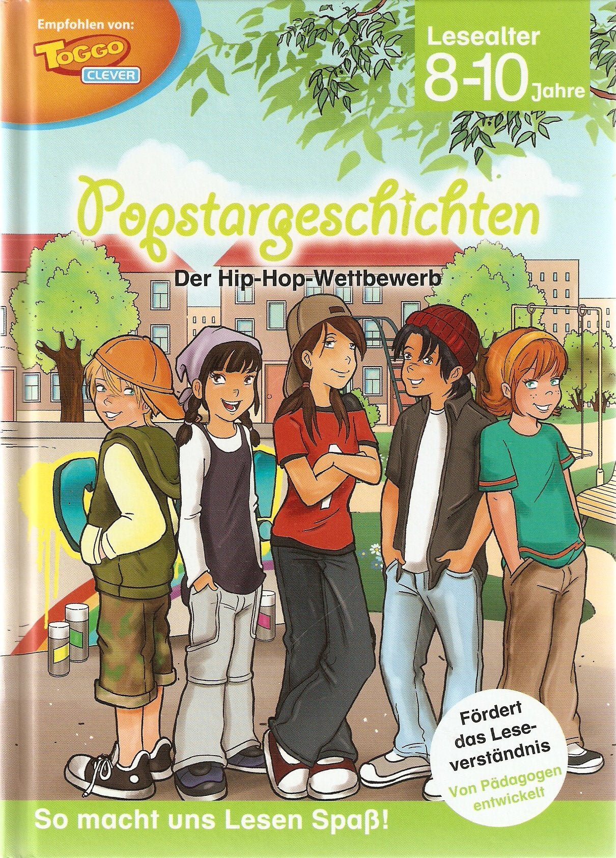 Popstargeschichten. Der Hip-Hop-Wettbewerb. Lesealter 8 - 10 Jahre.