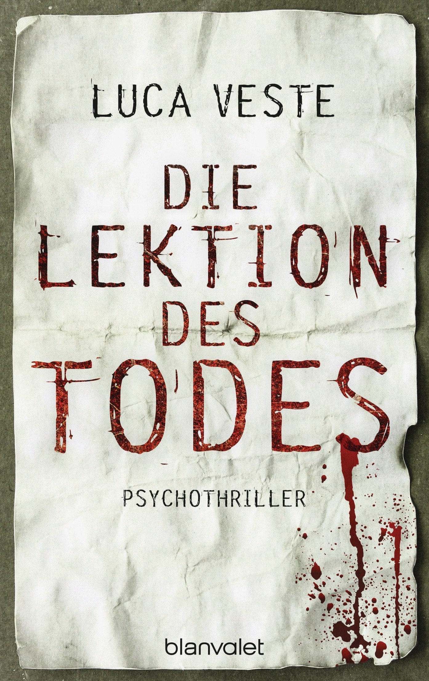 Die Lektion des Todes: Psychothriller