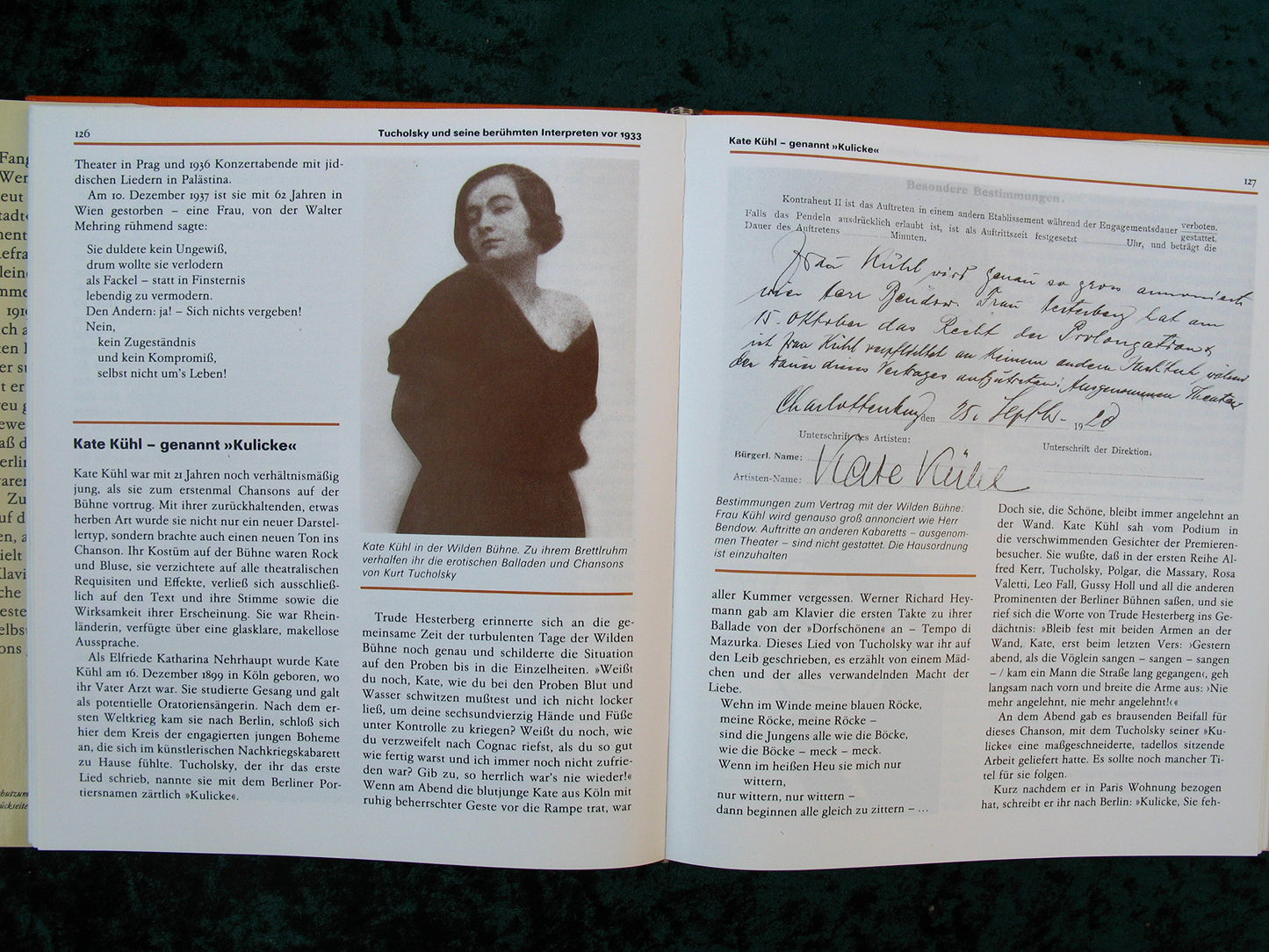 In mein' Verein bin ich hineingetreten. Kurt Tucholsky als Chanson- und Liederdichter