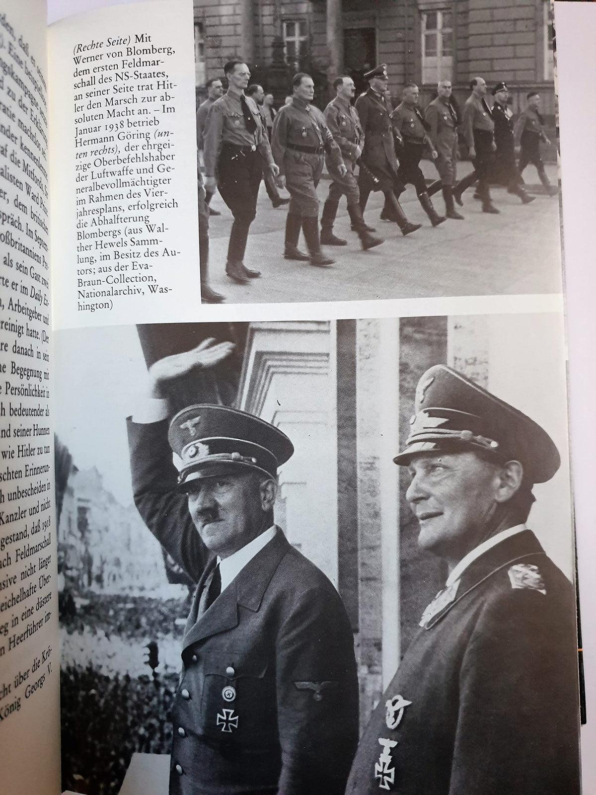 Hitlers Weg zum Krieg. M. 36 Abb. a. Taf. Dt. v. G. Auerbach. (Mchn.), Herbig, (1979). 529 S. Olwd. m. OU. - ExL.