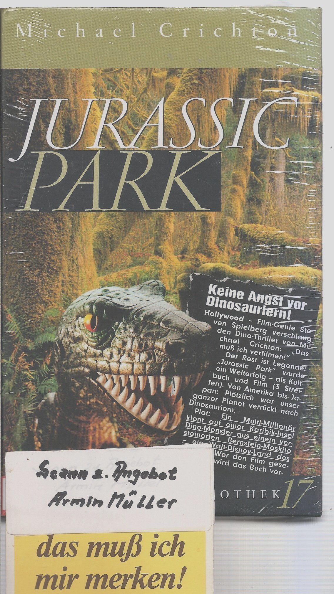 Jurassic Park. Bild Bestseller Bibliothek Band 17
