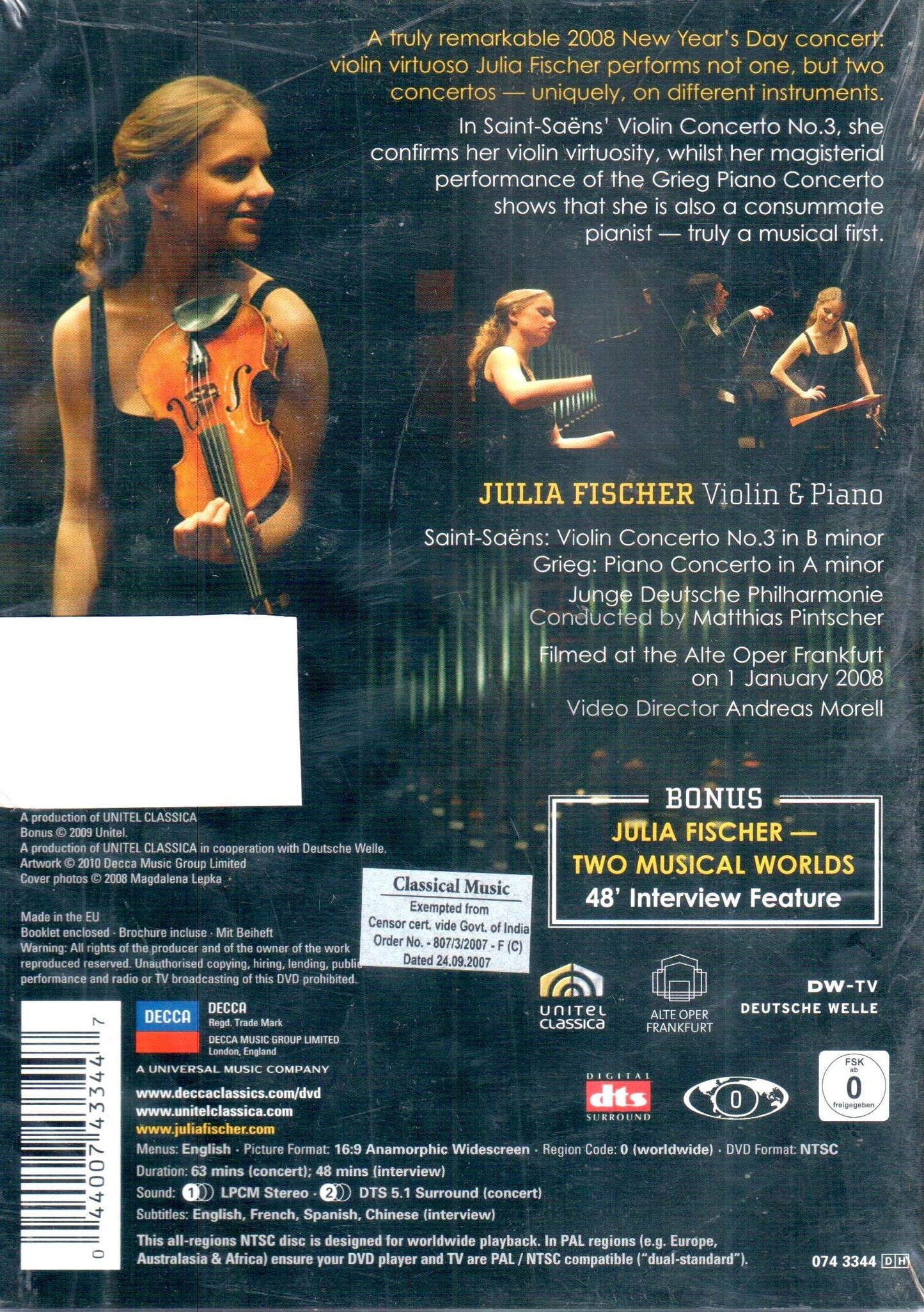 Julia Fischer - Violin & Piano
