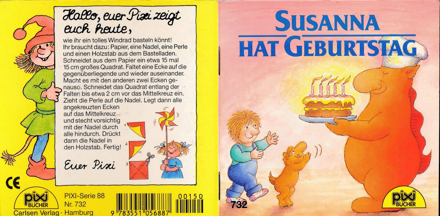 Pixi Nr.732, Serie 88, Susanna hat Geburtstag