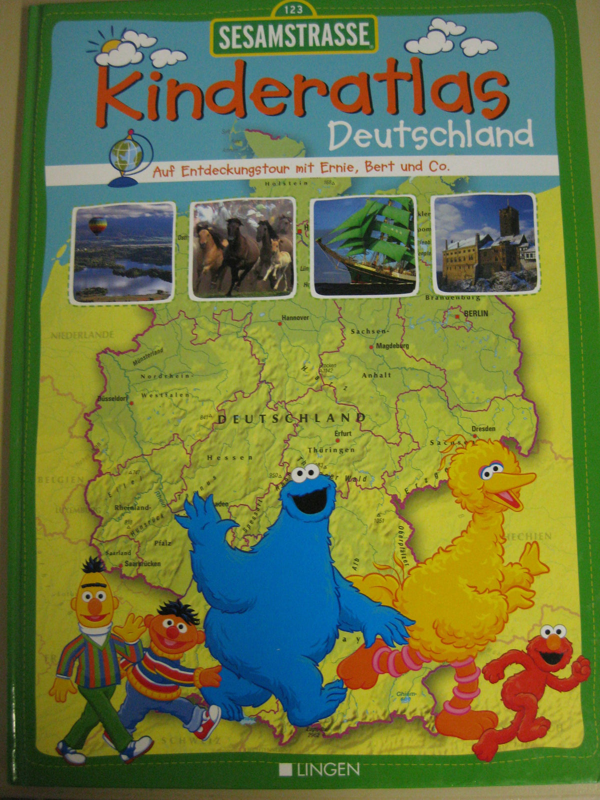 Kinderatlas Deutschland - Auf Entdeckungstour mit Ernie, Bert und Co.