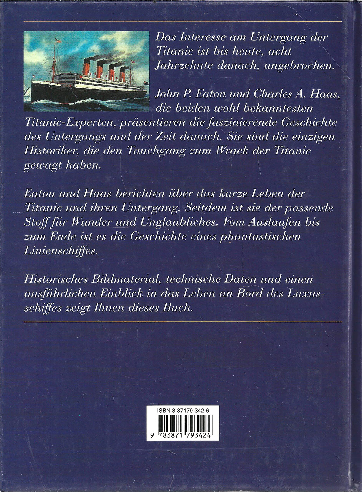 Titanic Traum und Tragödie