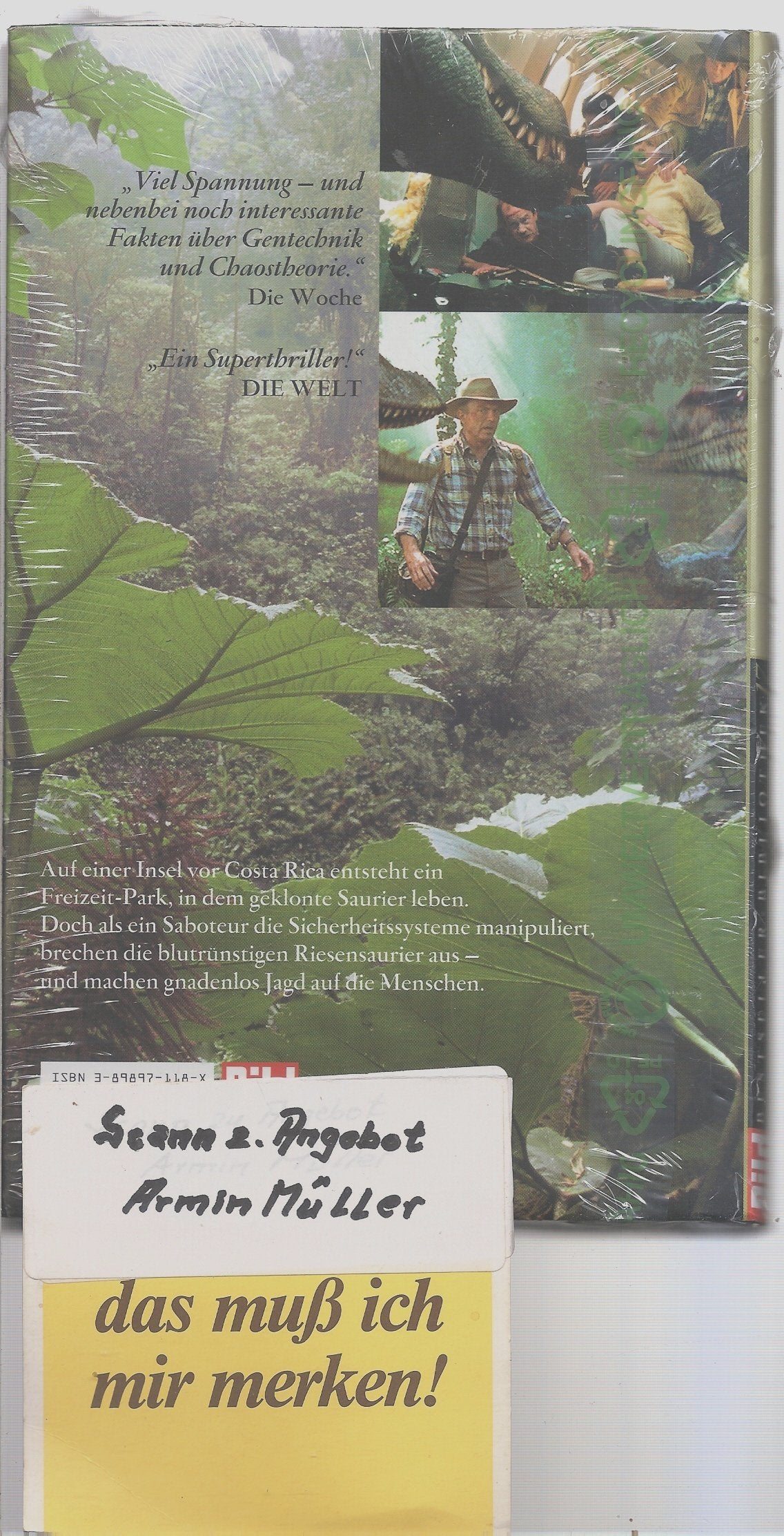 Jurassic Park. Bild Bestseller Bibliothek Band 17