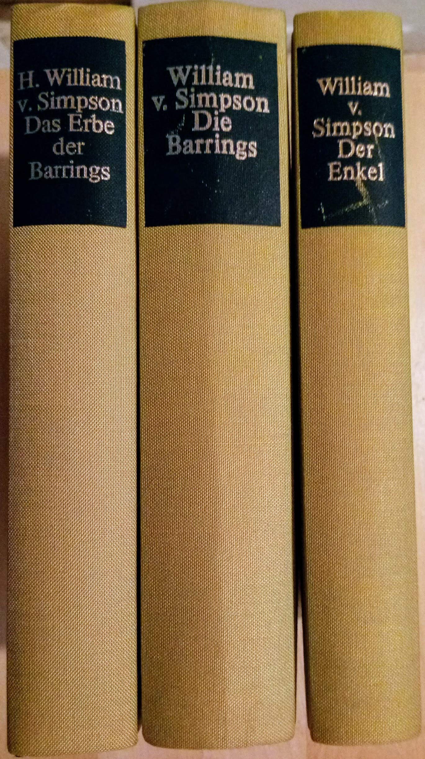 Die Barrings. Die Barrings / Der Enkel / Das Erbe der Barrings
