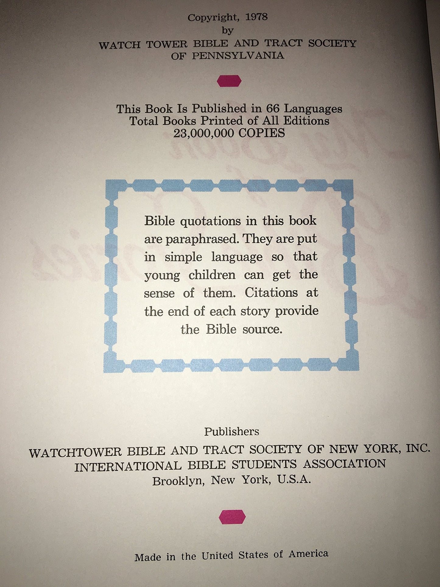 My Book of Bible Stories