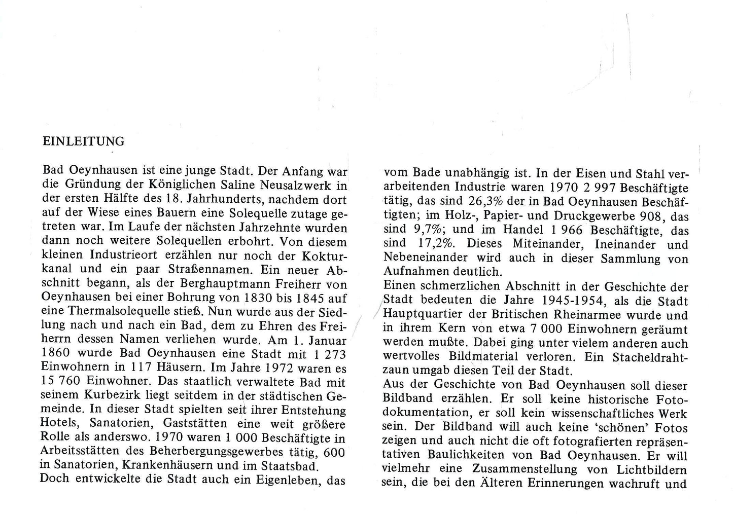 Bad Oeynhausen in alten Ansichten I (Die Damals Reihe)