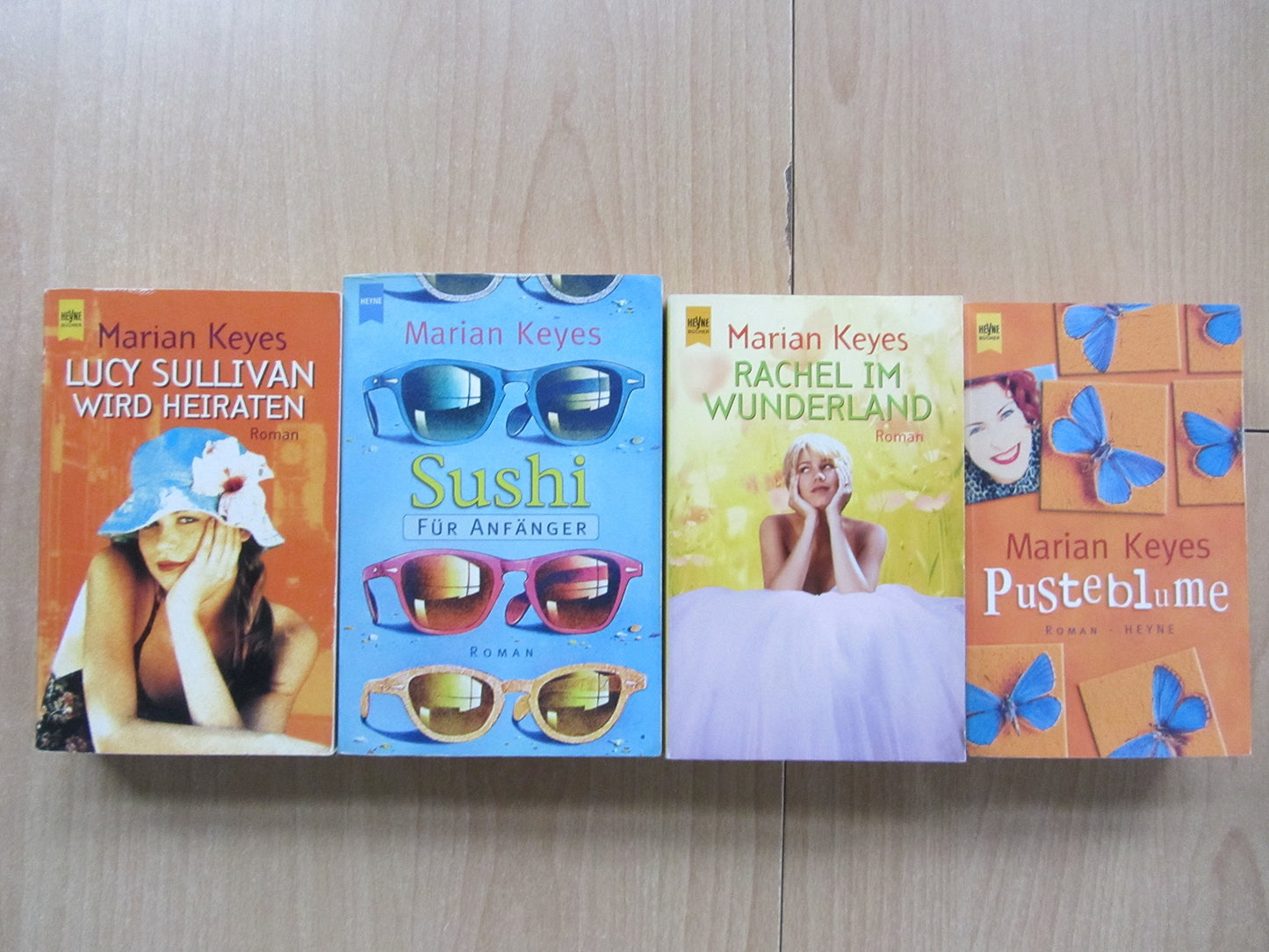 Paket Marian Keyes: Pusteblume. Rachel im Wunderland. Sushi für Anfänger. Lucy Sullivan wird Heiraten. (4 Bücher)!