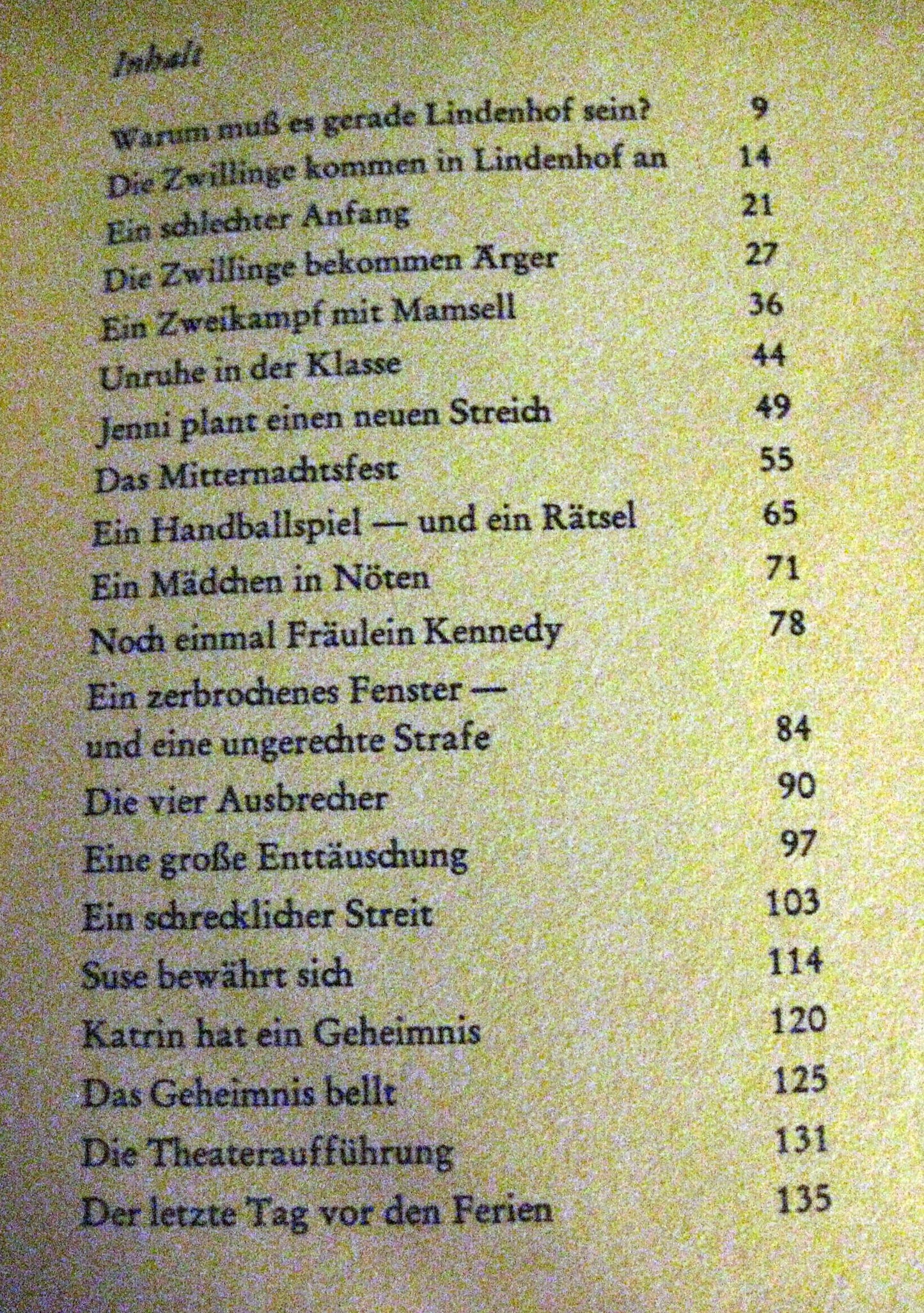 Hanni und Nanni sind immer dagegen