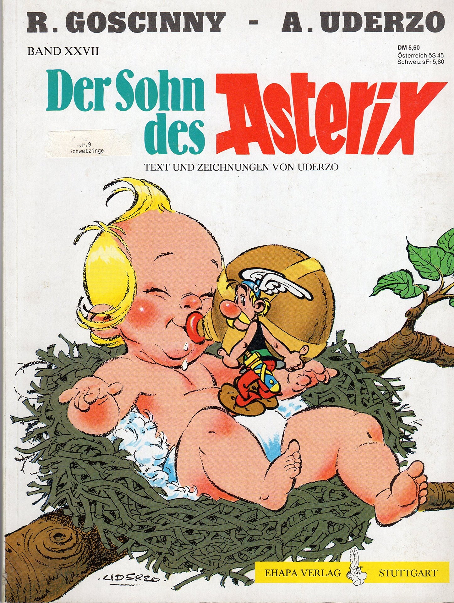Unbekannt *Vintage* Asterix-Band XXVII (Comic Band 27): Der Sohn des Asterix - seltene Erstauflage aus dem Jahr 1983!
