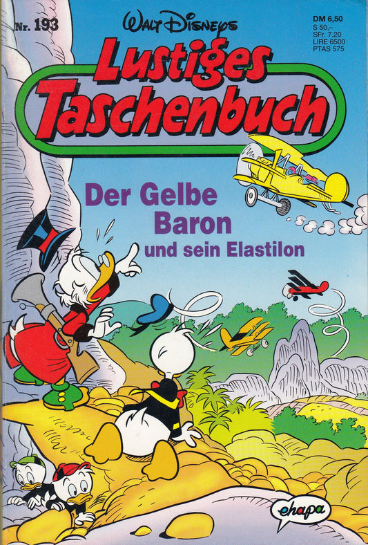 LTB Nr. 193 - Der Gelbe Baron und sein Elastilon Lustiges Taschenbuch
