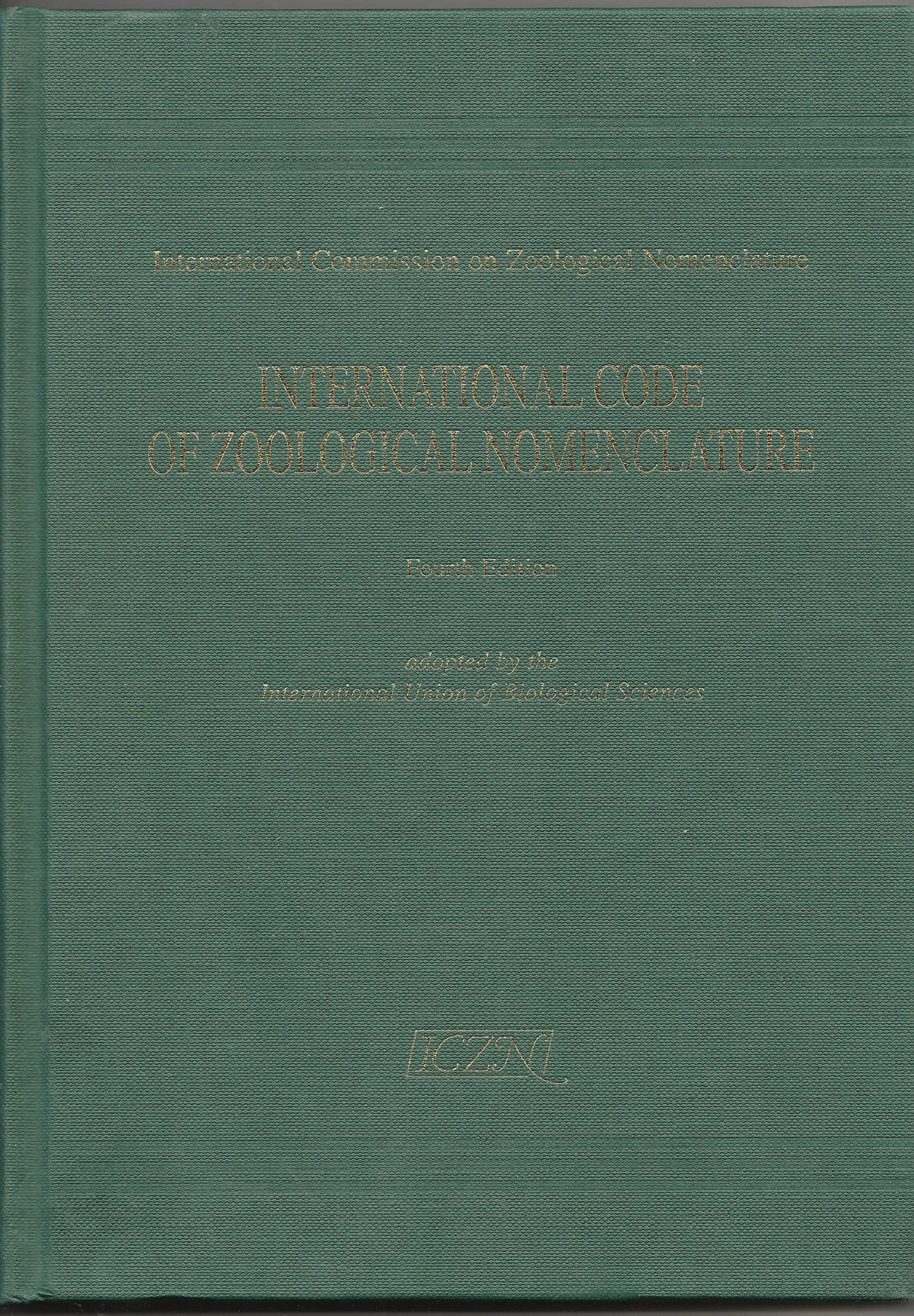 International Code of Zoological Nomenclature