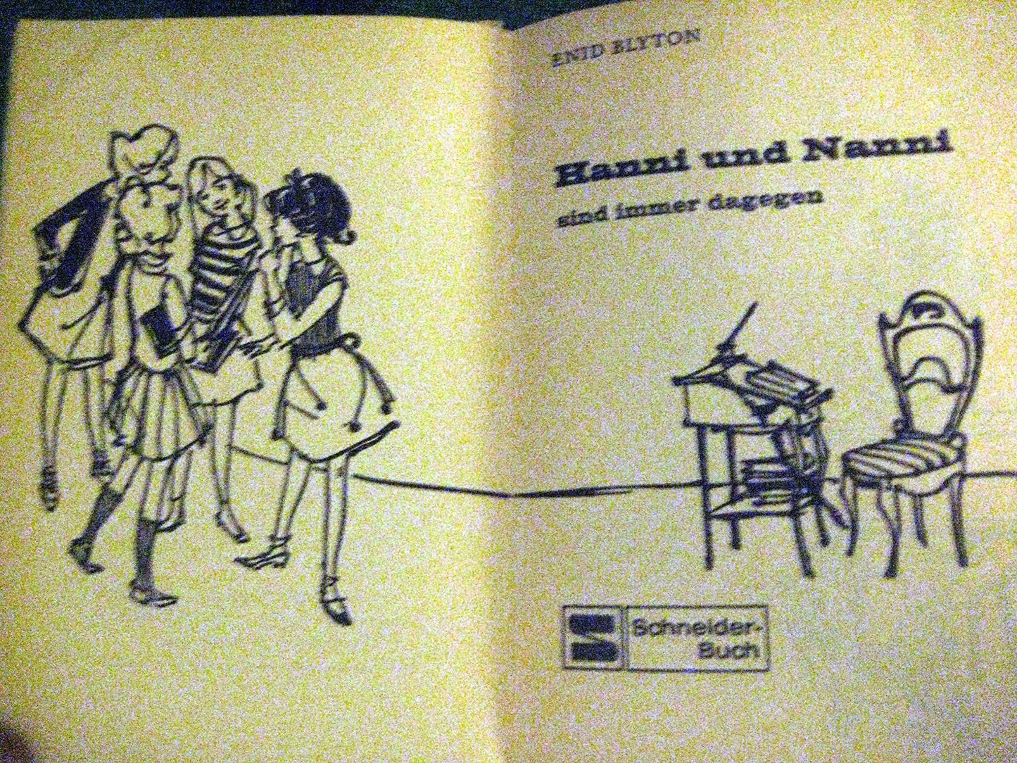 Hanni und Nanni sind immer dagegen
