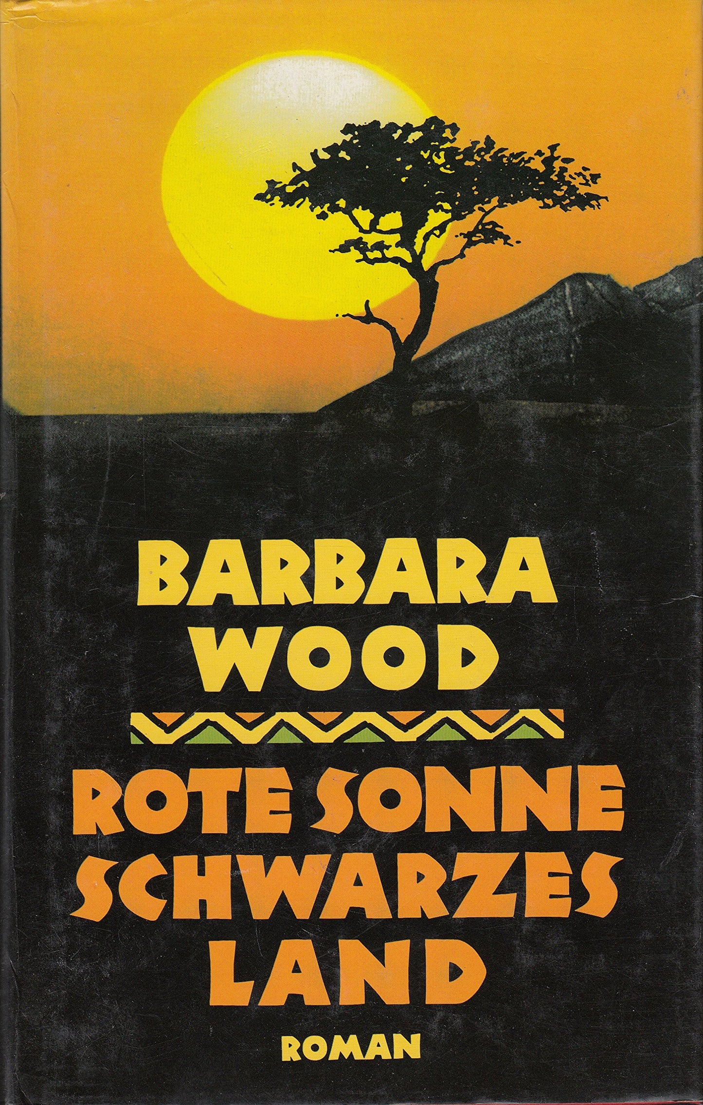 Rote Sonne schwarzes Land