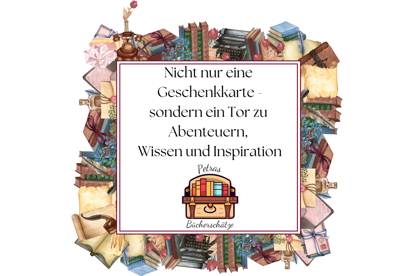 Die perfekte Geschenkidee für Bücherliebhaber – Unsere digitale Geschenkkarte