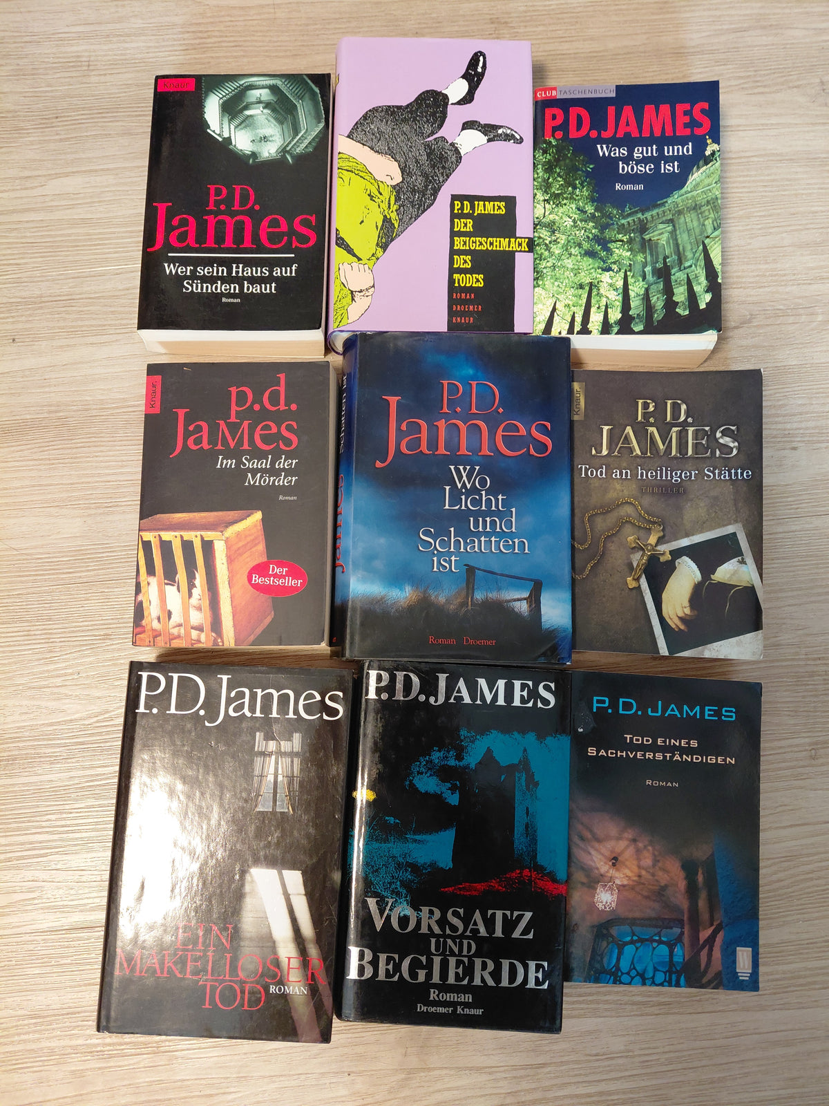 Adam Dalgliesh Reihe 6 - 11 von P. D. James