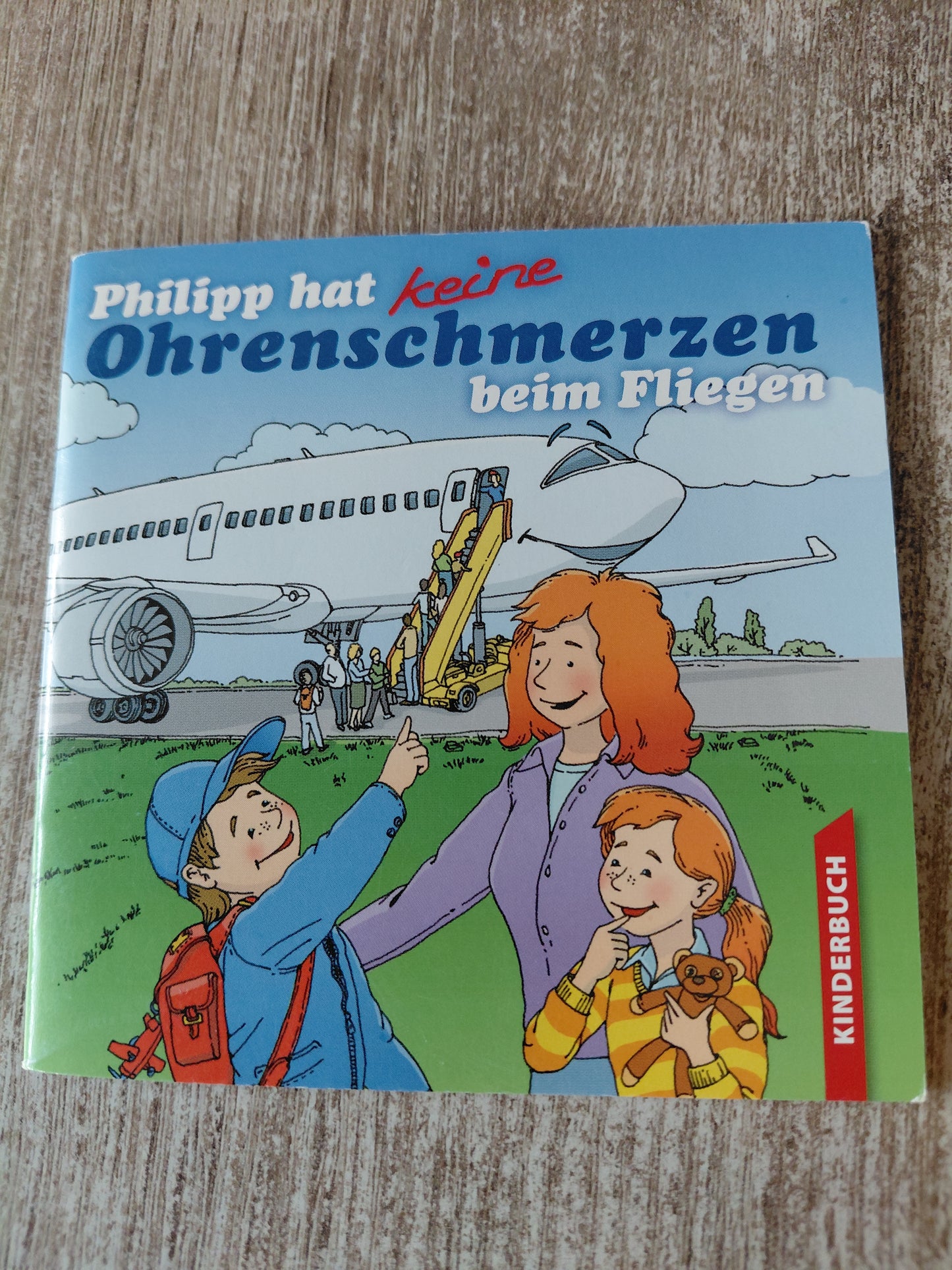 Philipp hat keine Ohrenschmerzen beim Fliegen