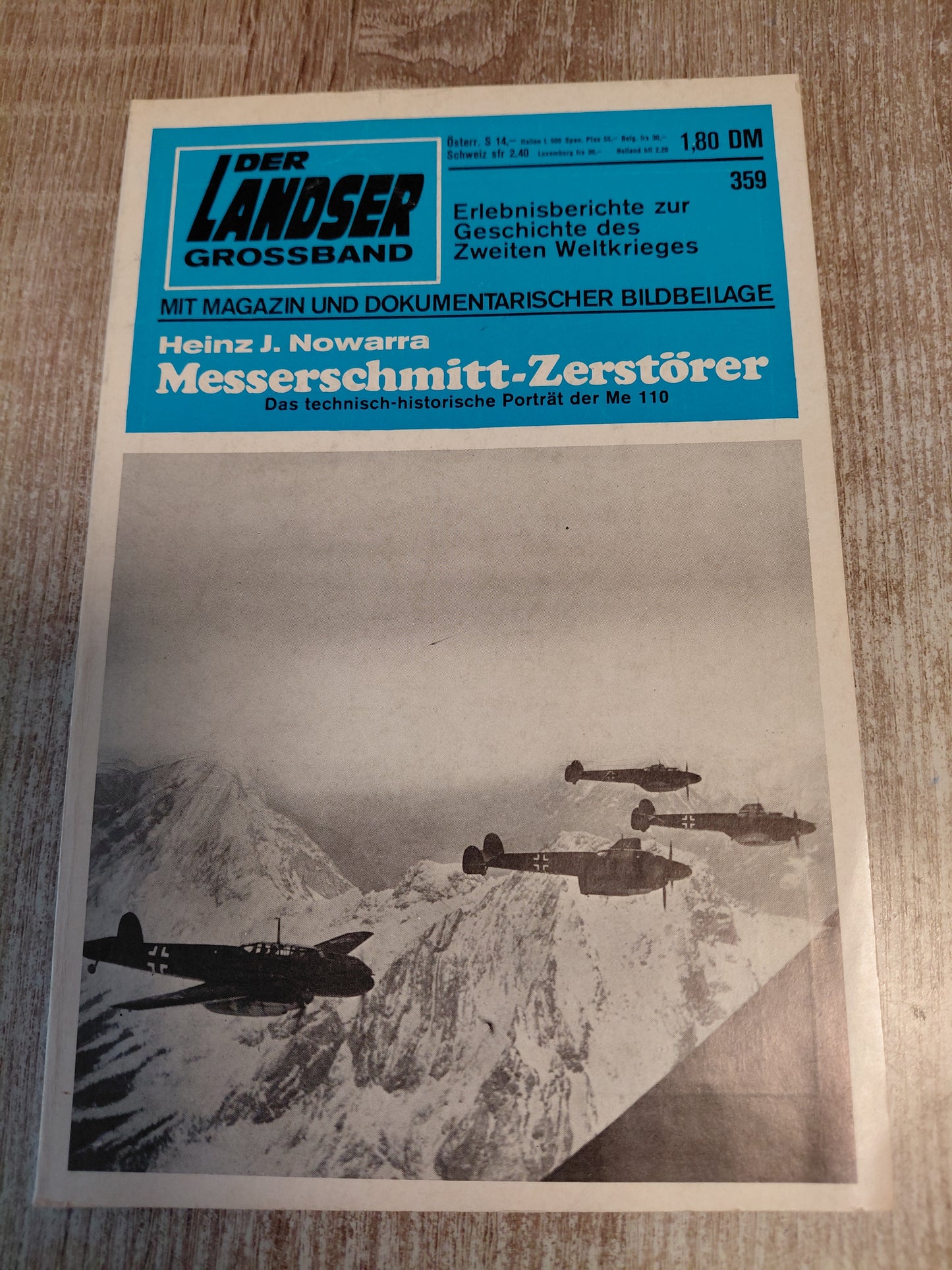 Messerschmitt Zerstörer Landser Blau 359