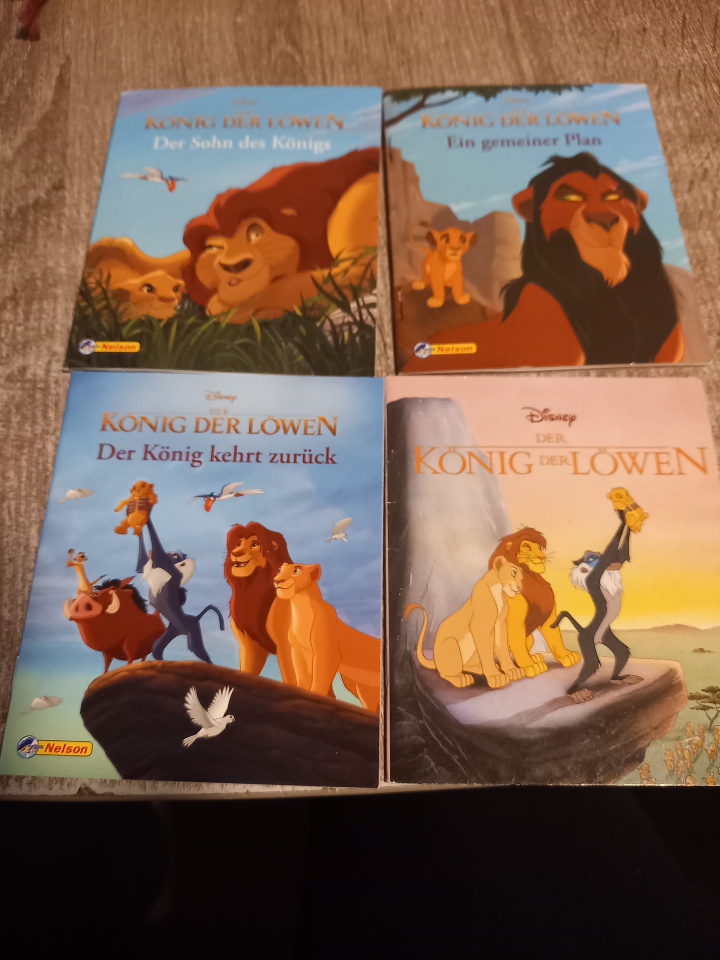 Der König der Löwen    Der Sohn des Königs   Der König kehrt zurück   Ein gemeiner Plan