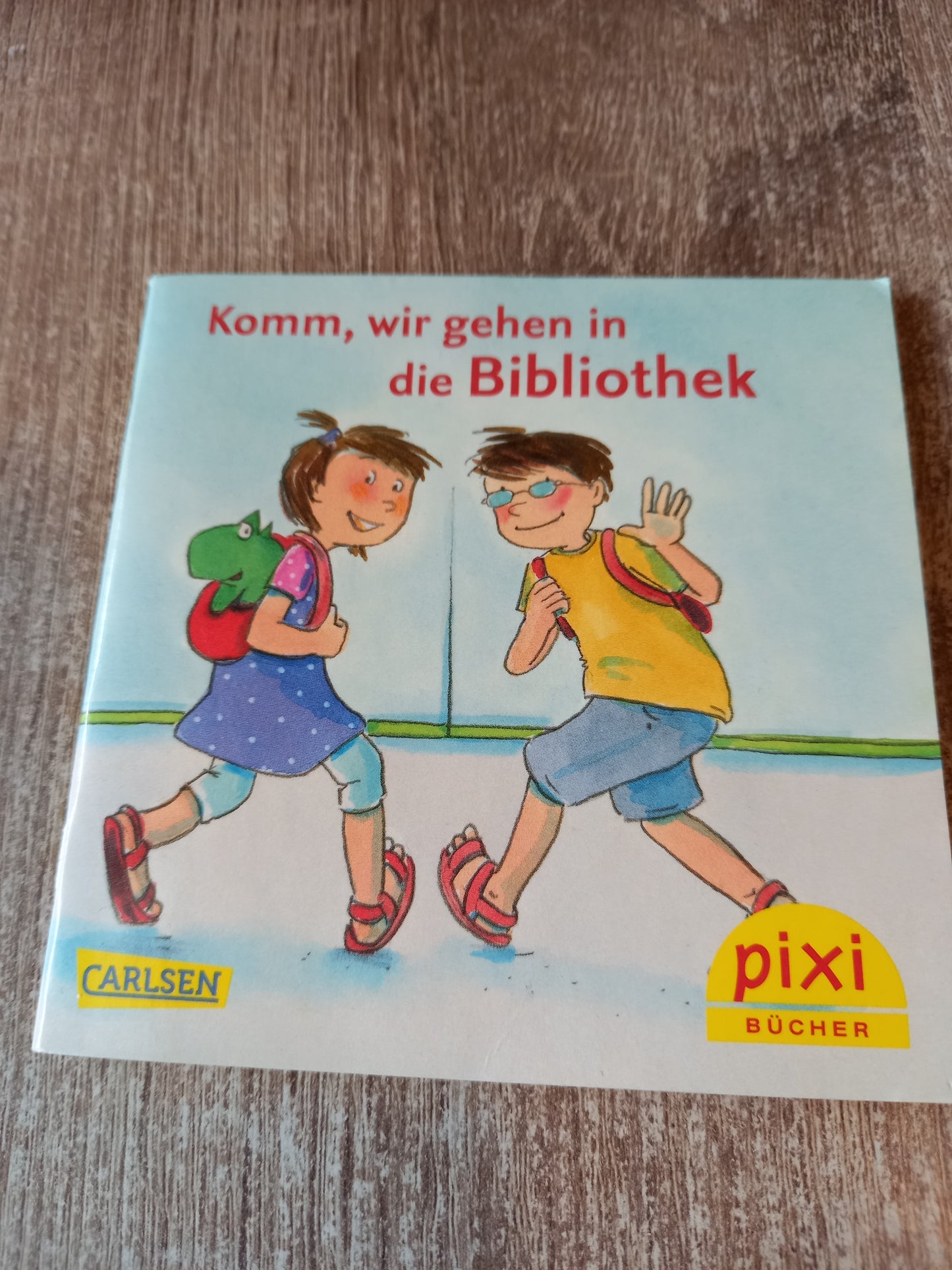 Komm wir gehen in die Bibliothek