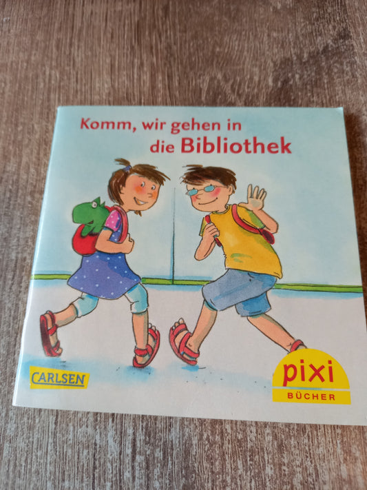Komm wir gehen in die Bibliothek
