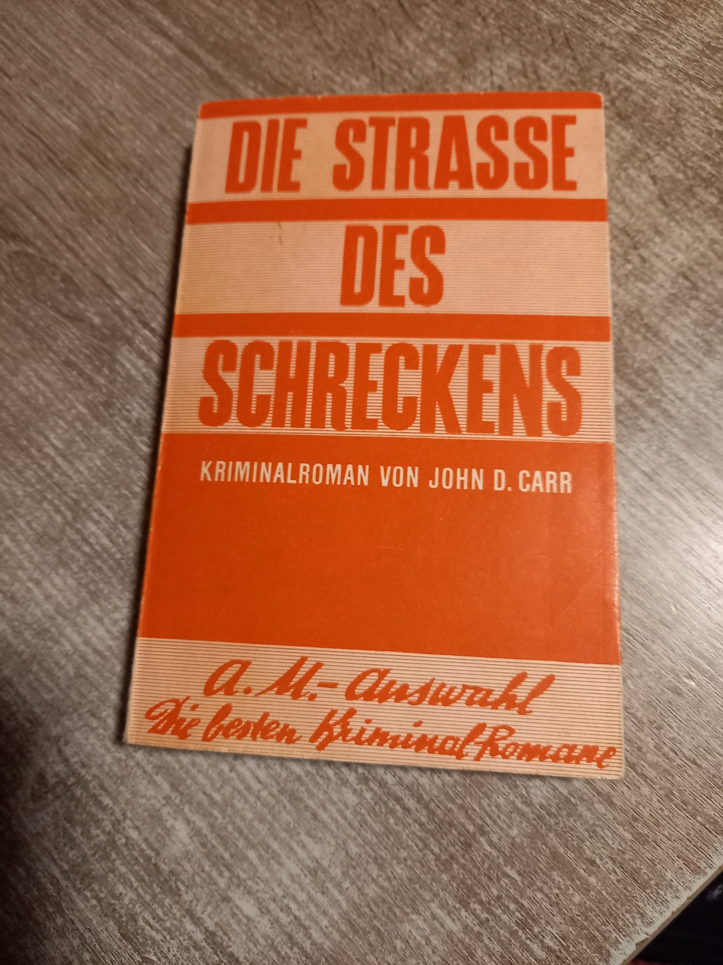Die Straße des Schreckens von Carr