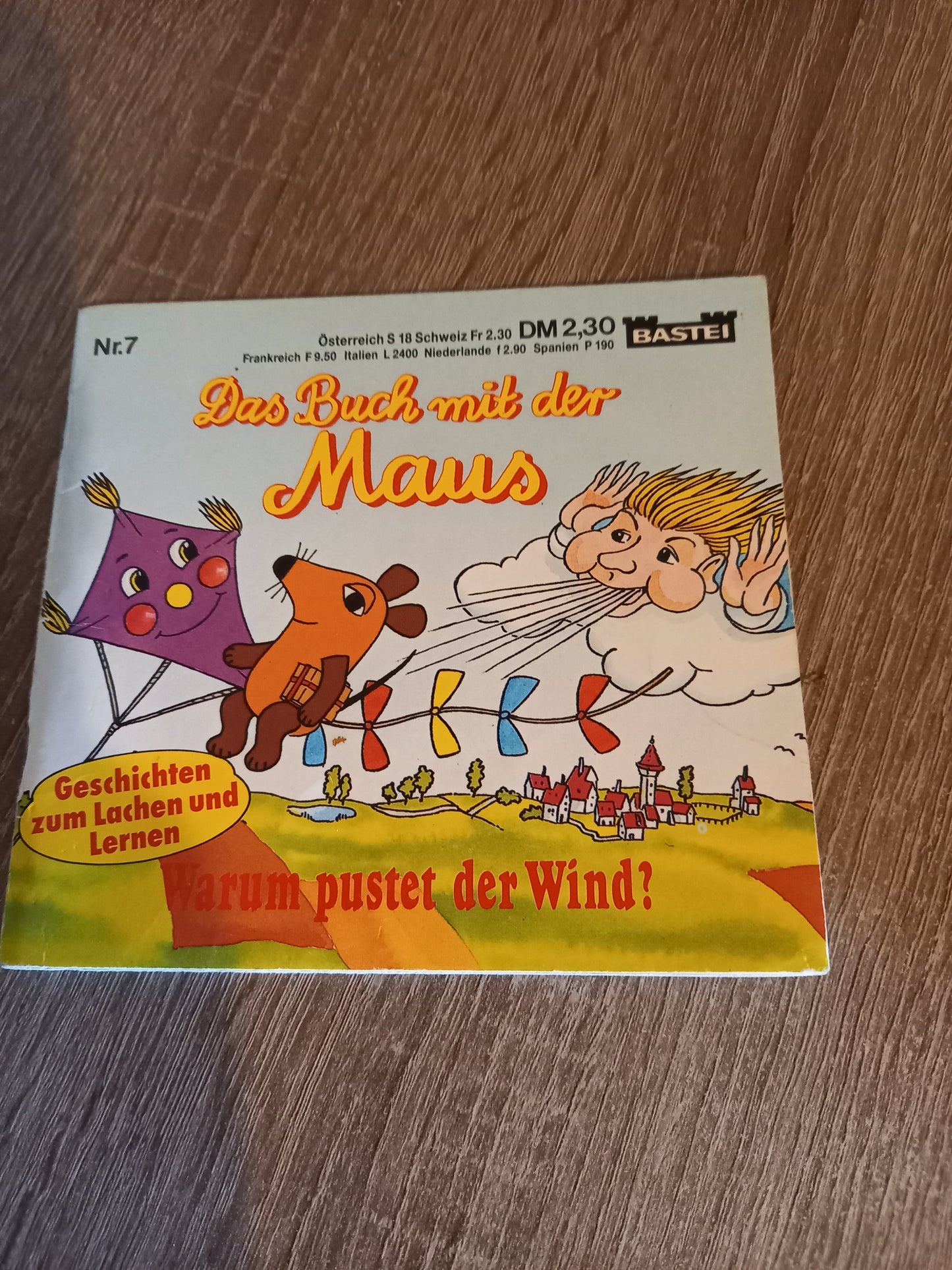 Das Buch mit der Maus Warum pustet der Wind Bastei Nr 7