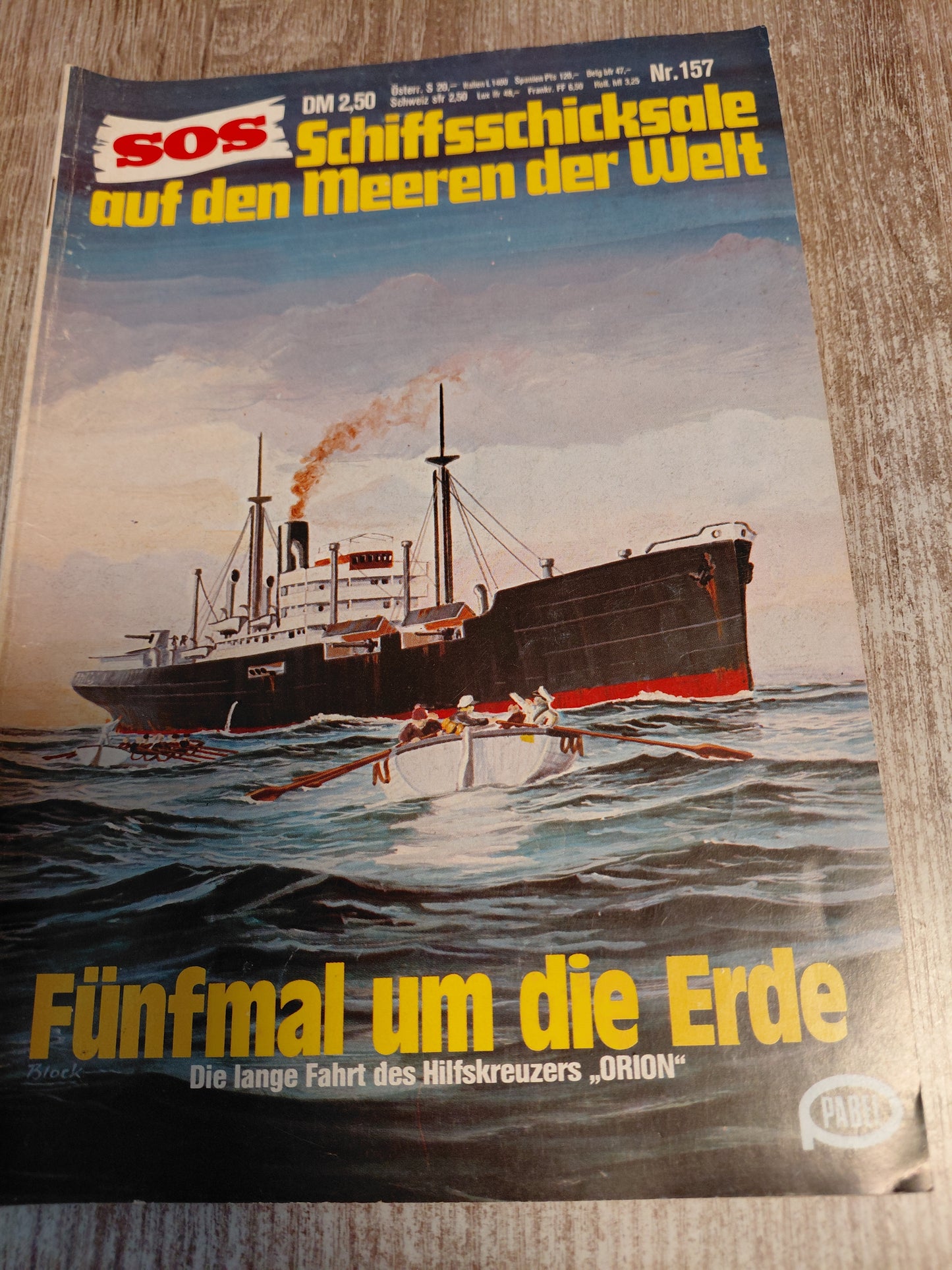 Fünfmal um die Erde SOS Nr 157