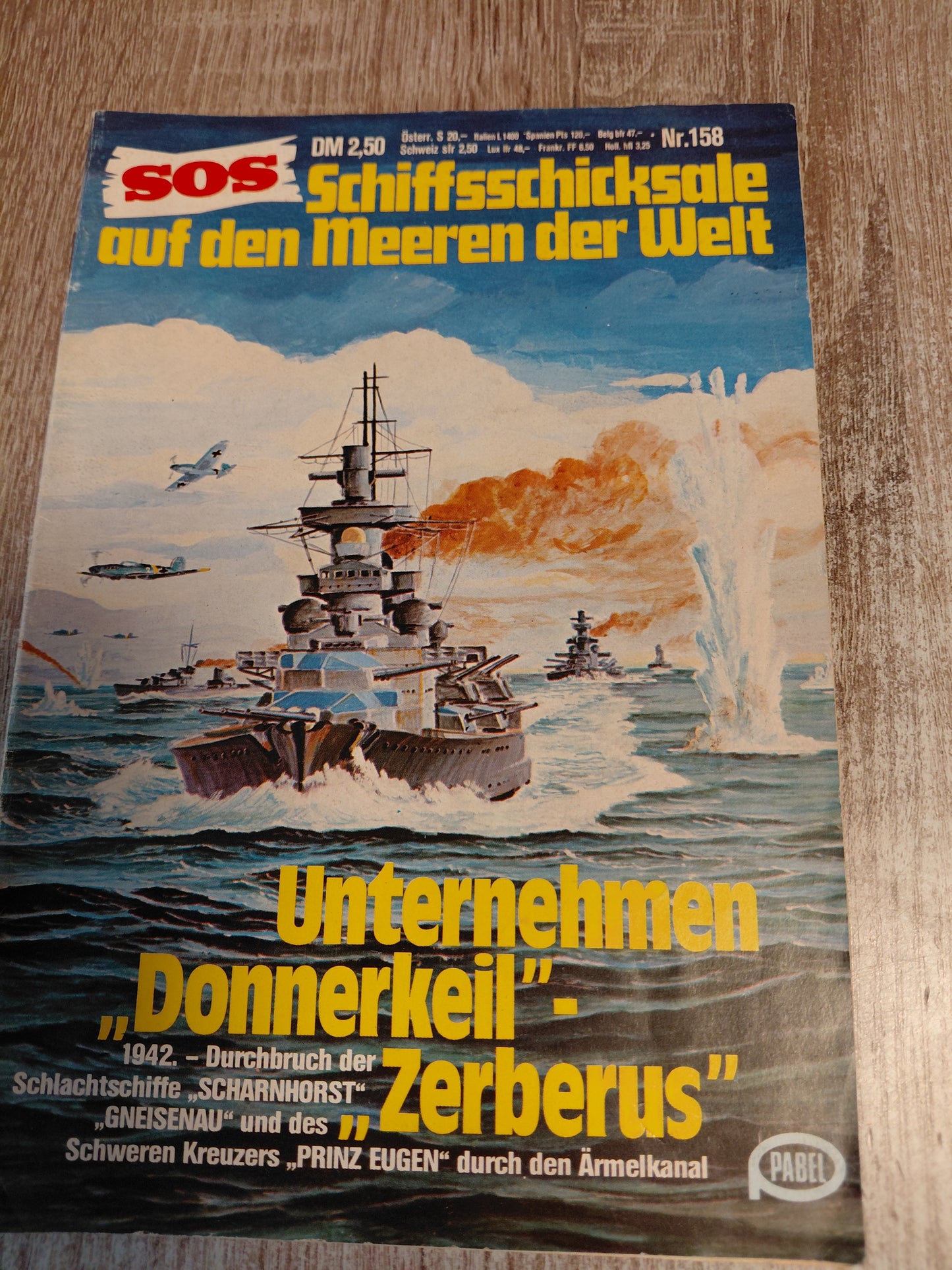 Unternehmen Donnerkeil Zerberus SOS nr 158