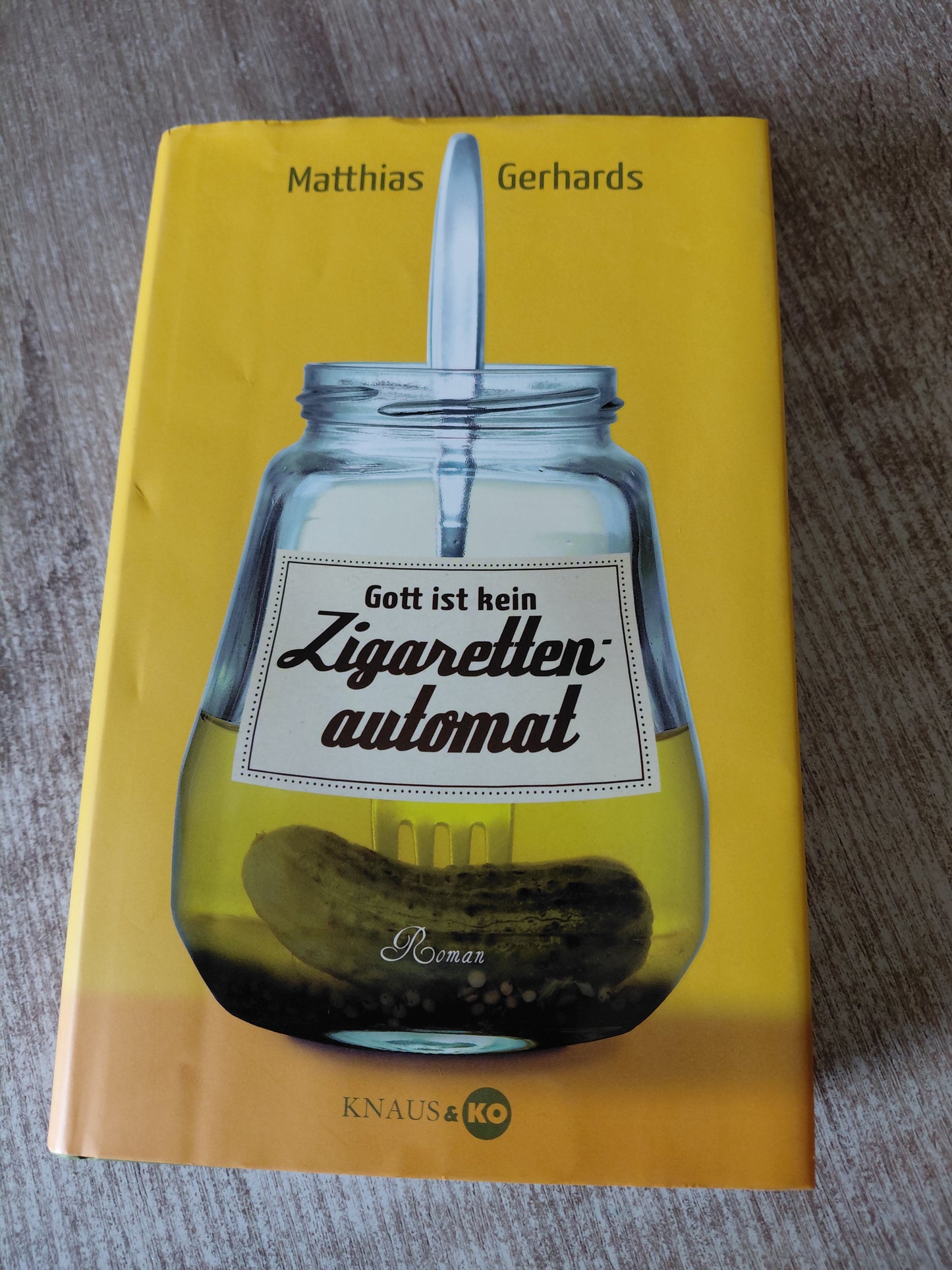 Gott ist kein Zigarettenautomat von Gerhards