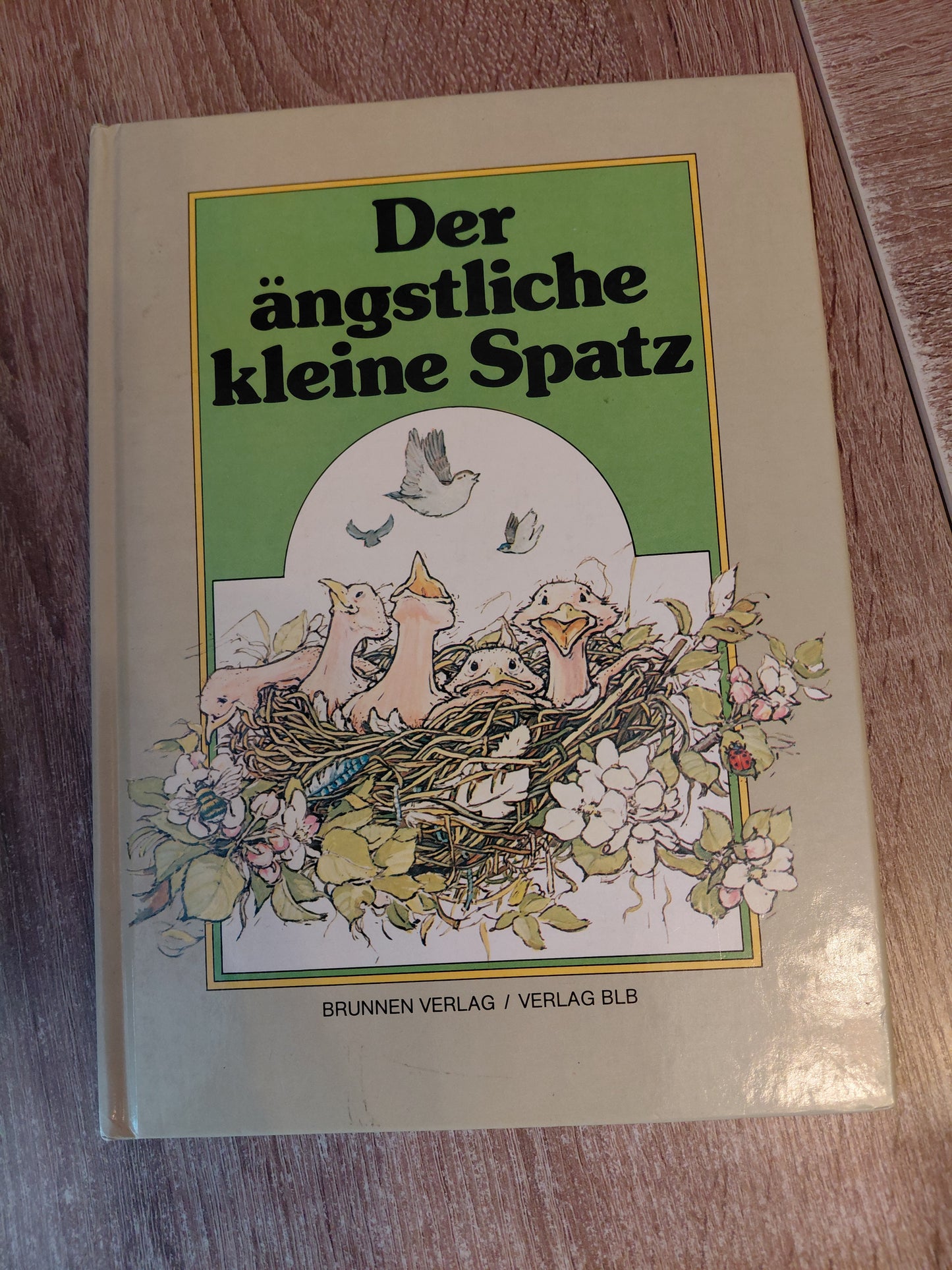 Der ängstliche kleine Spatz