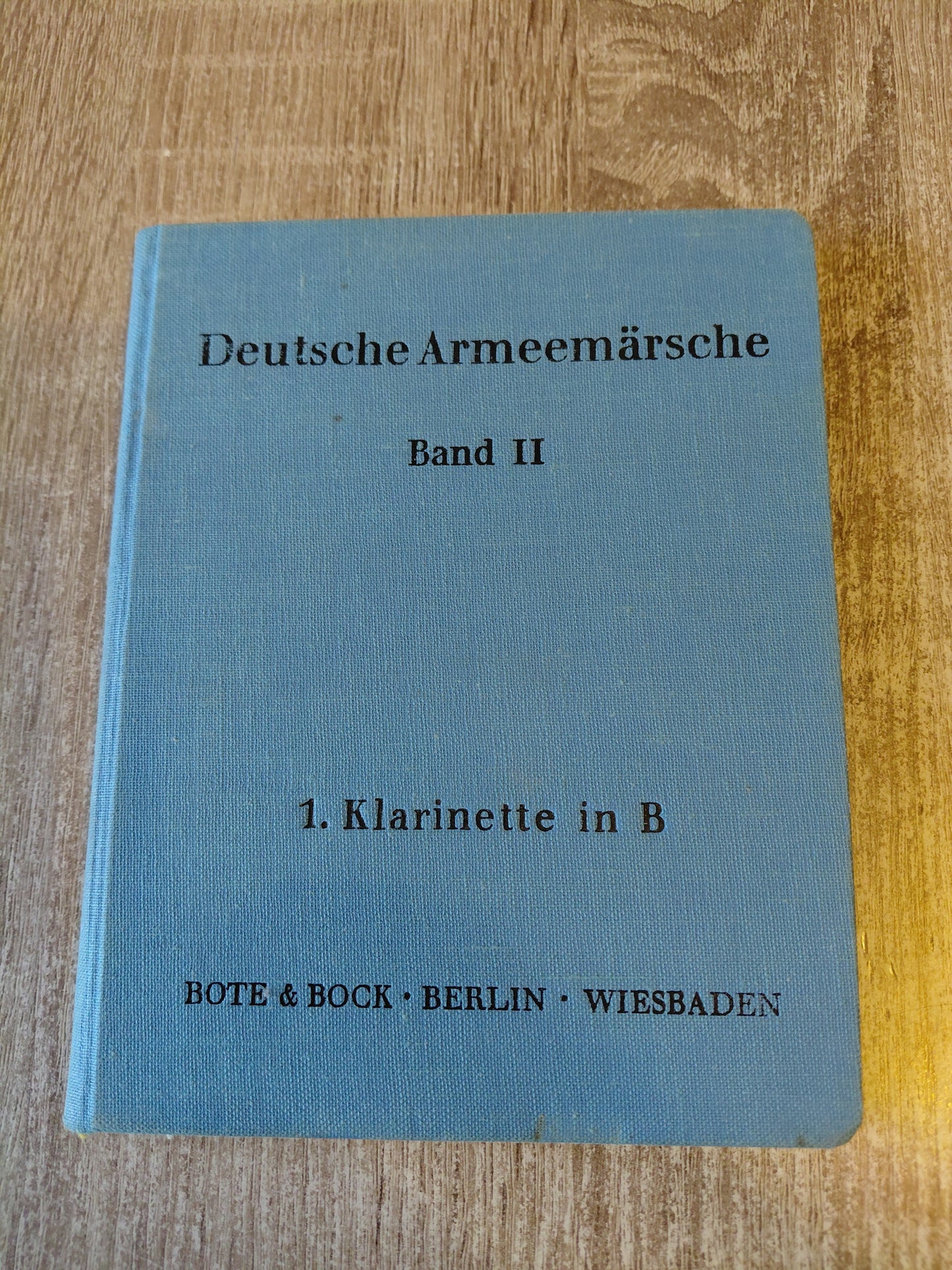 Deutsche Armeemärsche Band 2  1. Klarinette in B