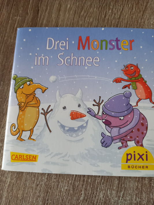Drei Monster im Schnee Pixi 2458