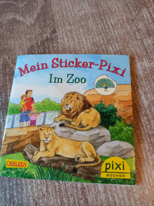 Mein Sticker Pixi Im Zoo Pixi 2123