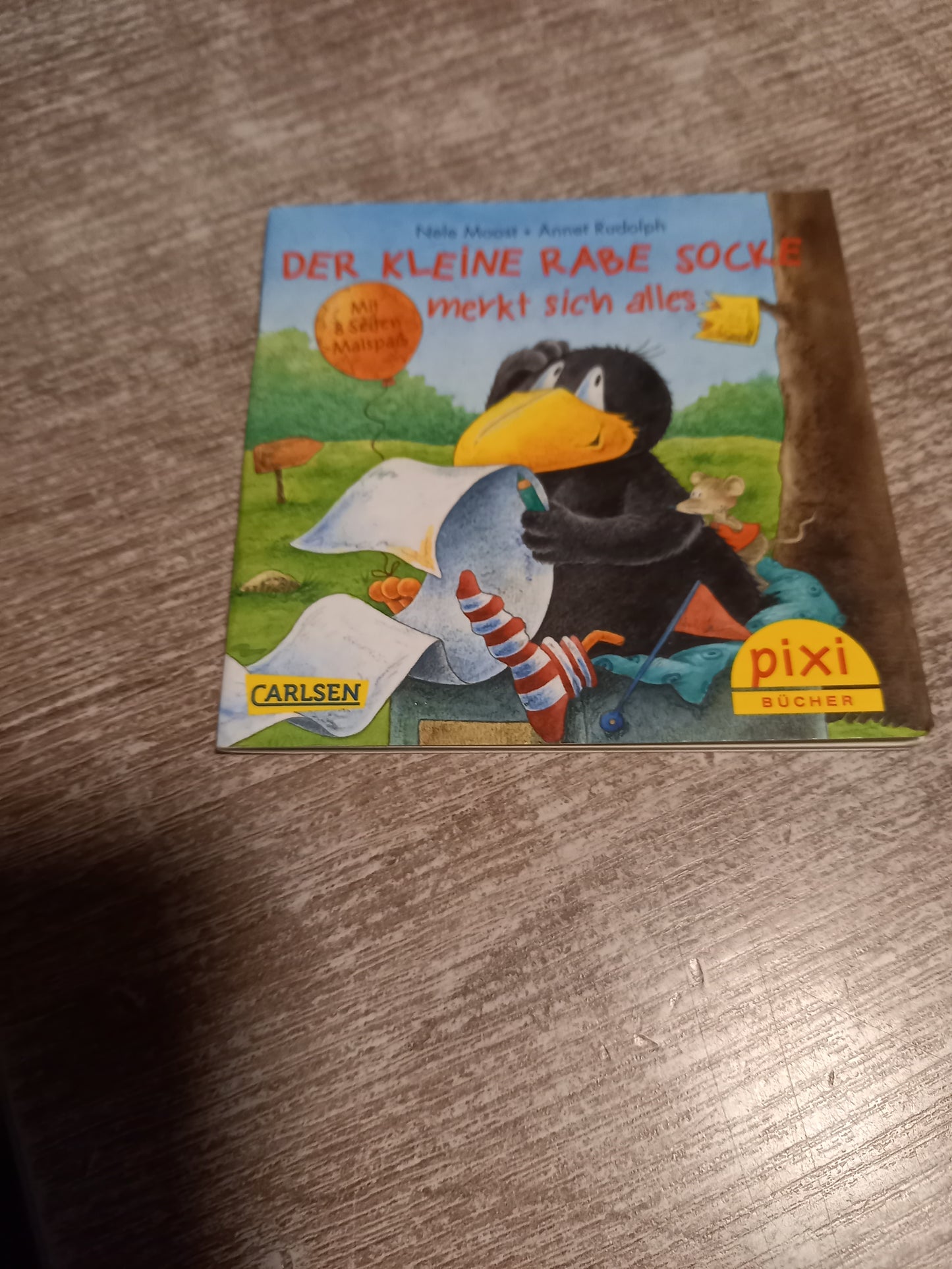 Der kleine Rabe Socke merkt sich alles Pixi 1741