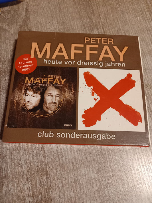 Peter Maffay heute vor 30 Jahren Club Sonderausgabe 2 CDs