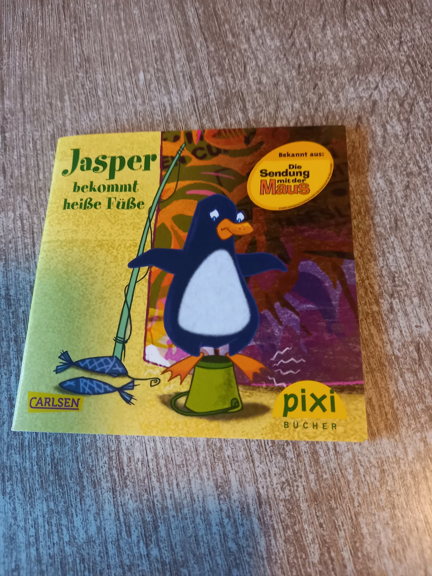 Jasper bekommt heiße Füße Pixi 1904