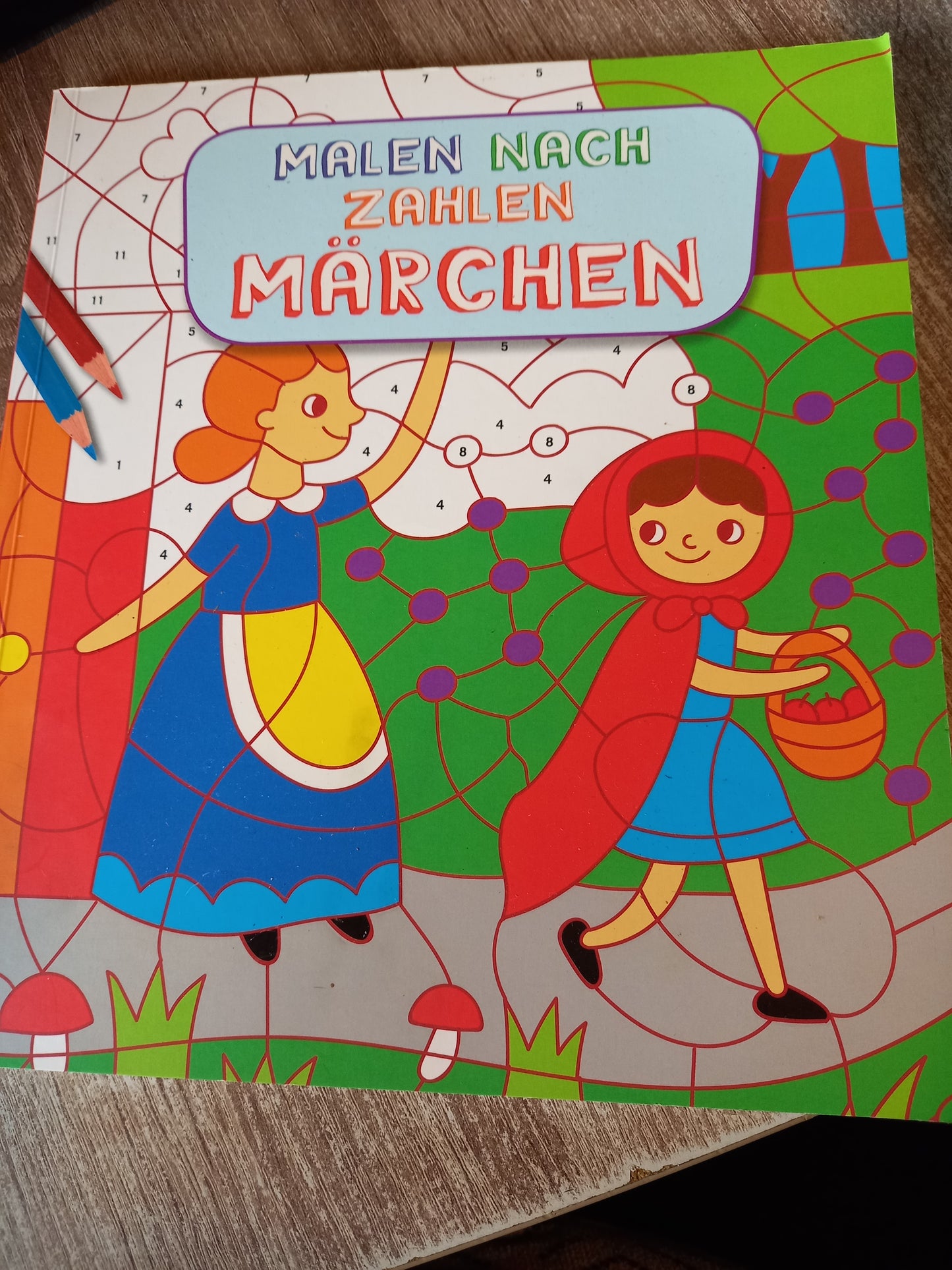 Malen nach Zahlen Märchen
