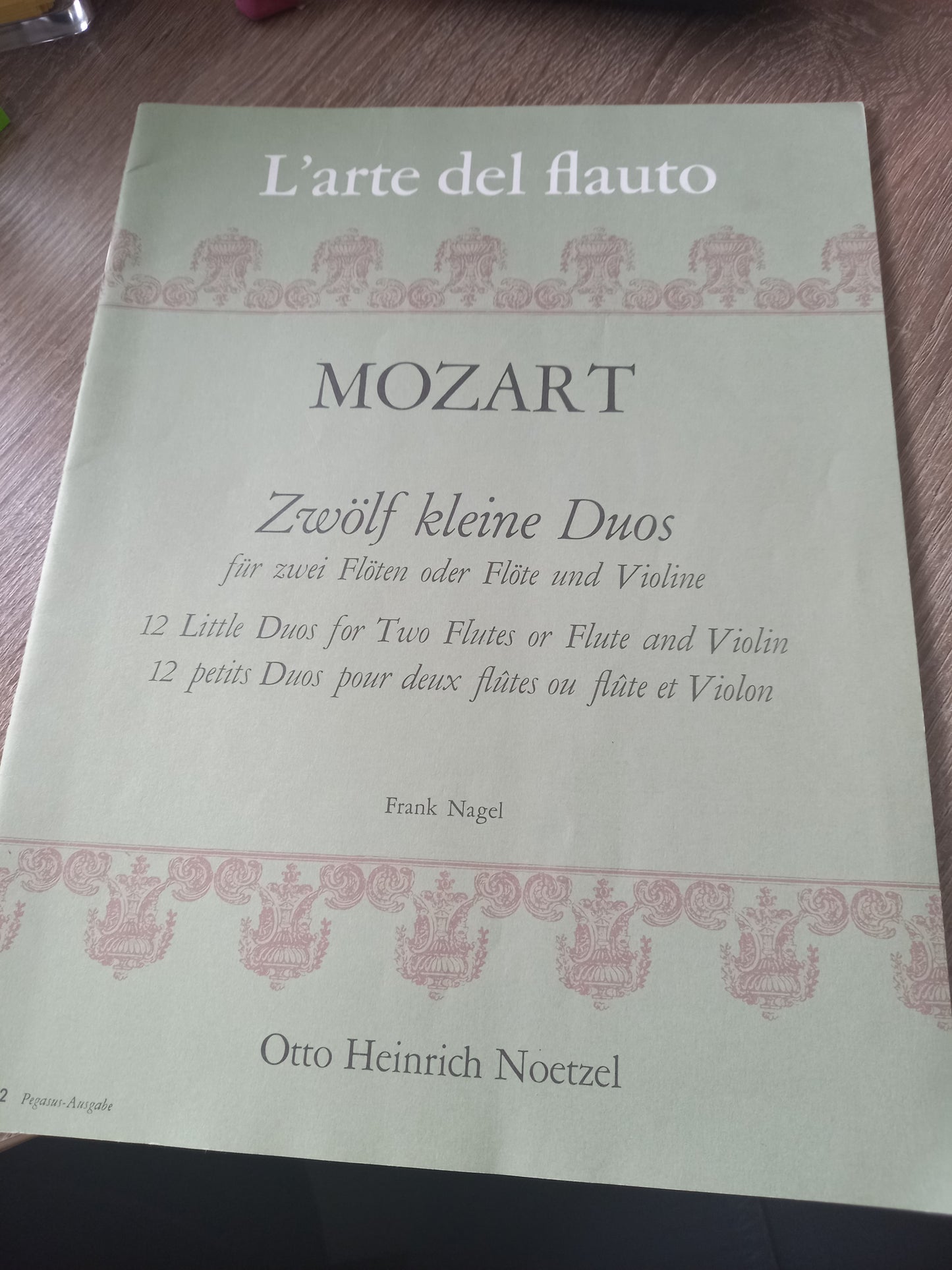 L'arte del Flaute Mozart Zwölf kleine Duos