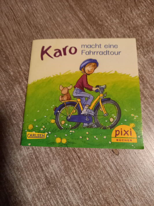 Karo macht eine Fahrradtour