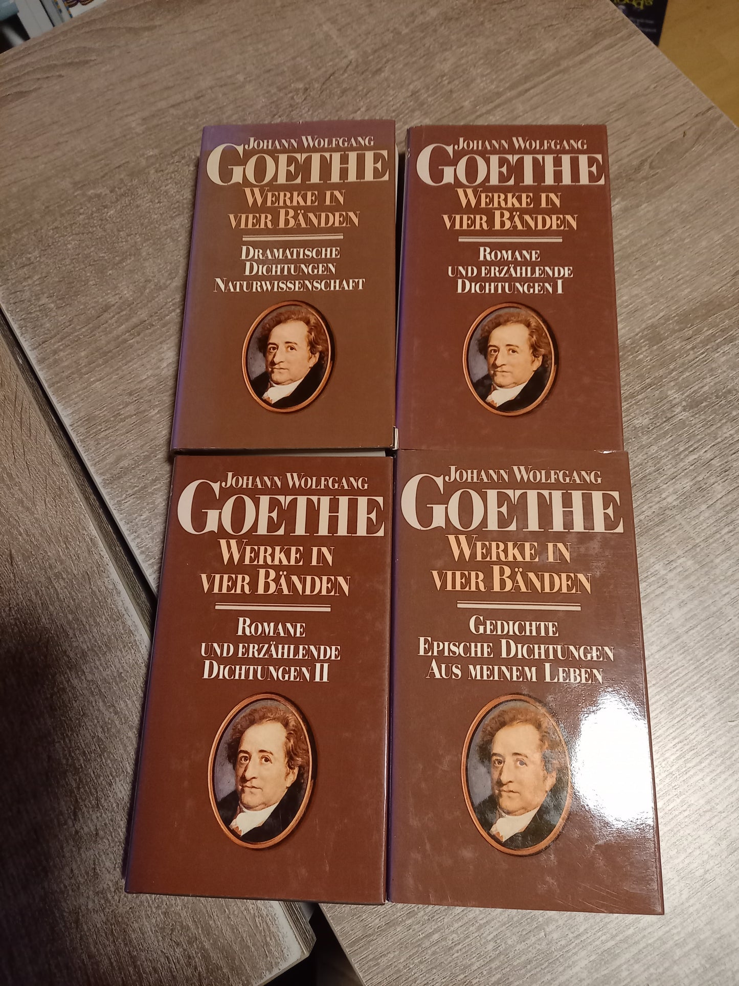 Goethe Werke in 4 Bänden pawlak Verlag