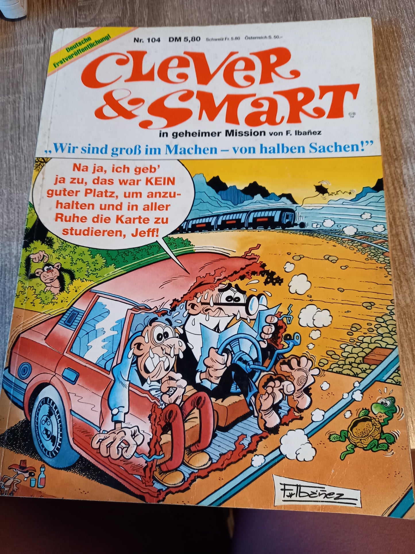 Clever  & Smart Eir sind groß im machen  von halben Sachen Nr 104 Erstveröffentlichung