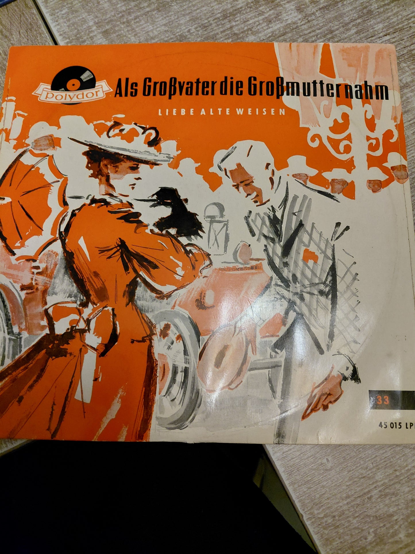 Als Großvater die Großmutter nahm Vinyl