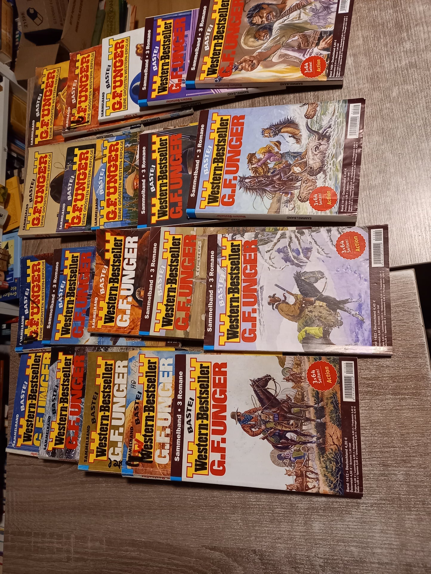 20 Sammelbände Western Unger