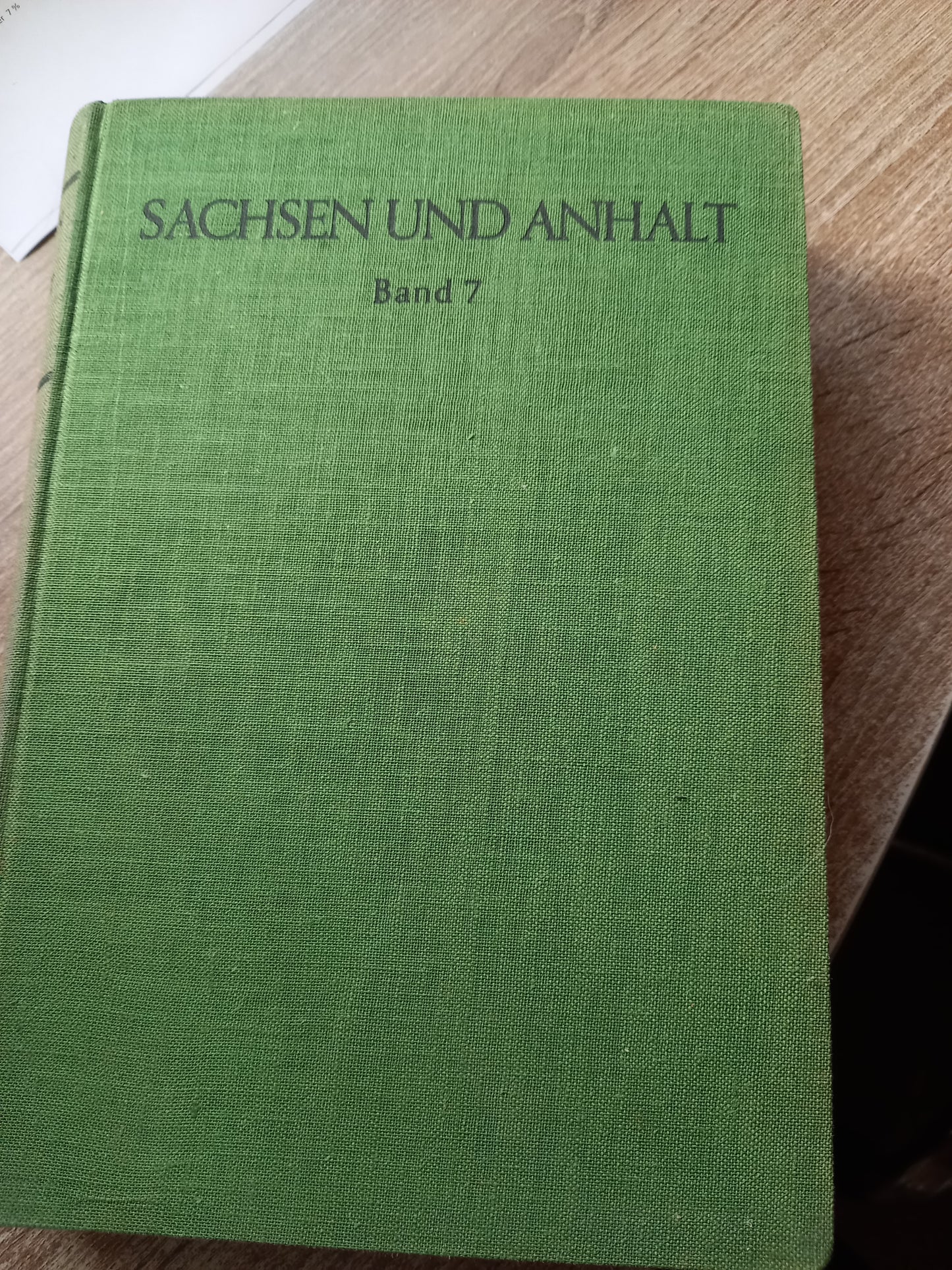 Sachsen und Anhalt Jahrbuch Band  7