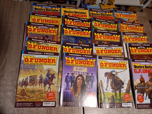 20 Sammelbände Western Unger