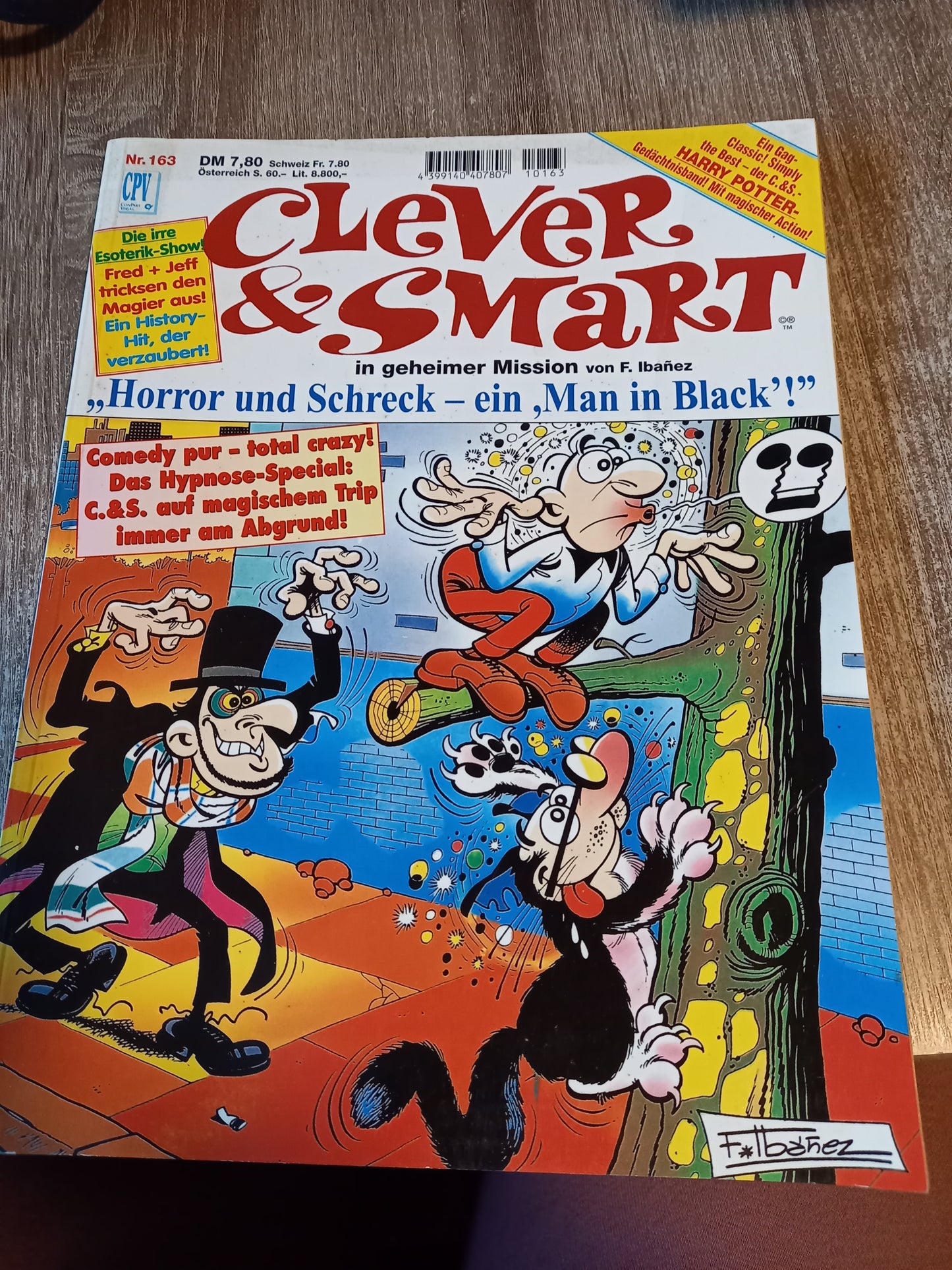 Clever & Smart Horror und Schreck ein Man in Black  Nr 163